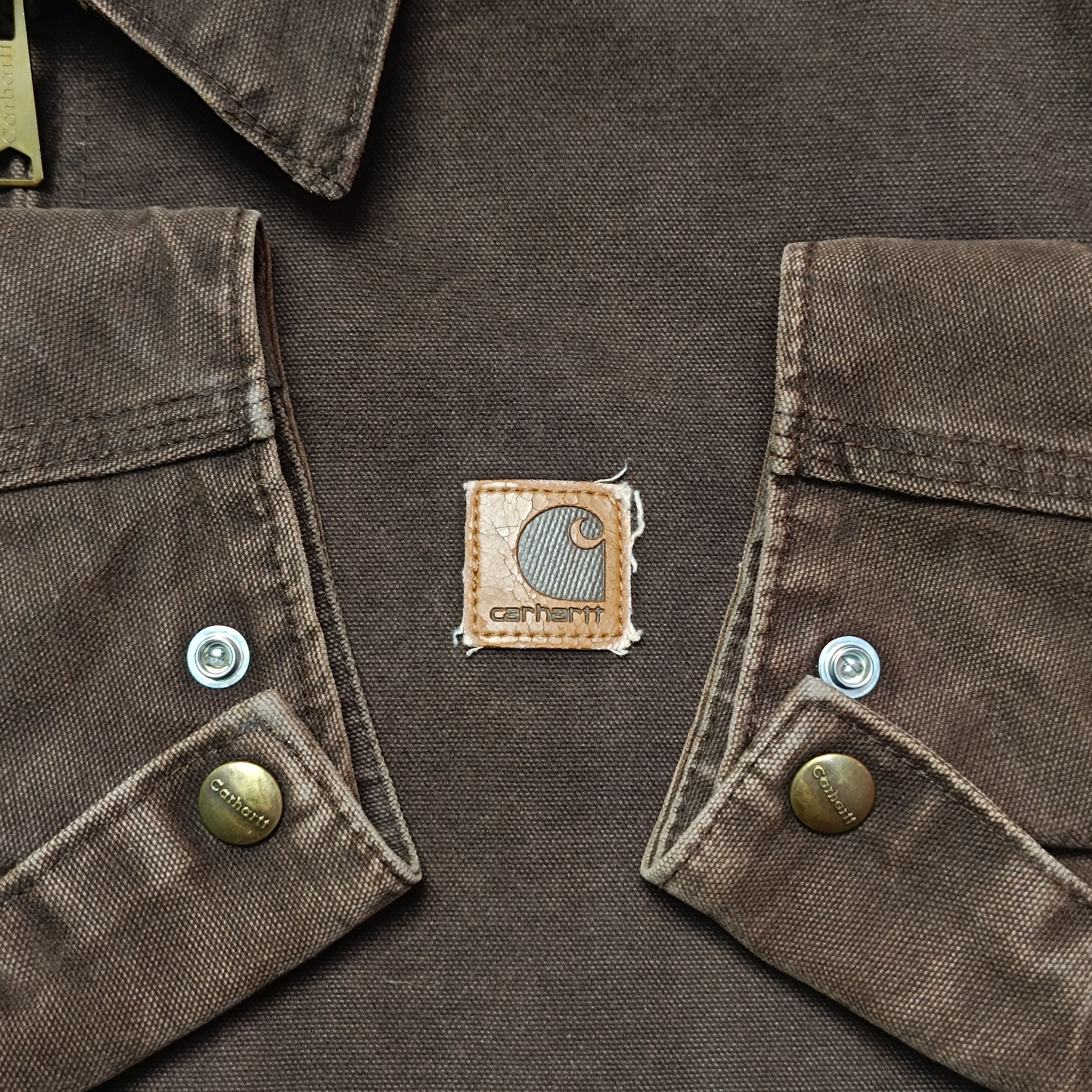 Carhartt ❌ SOLD OUT ❌ Vintage Carhartt Detroit Jacket J146 CHT Size US L / EU 52-54 / 3 - 5 Thumbnail