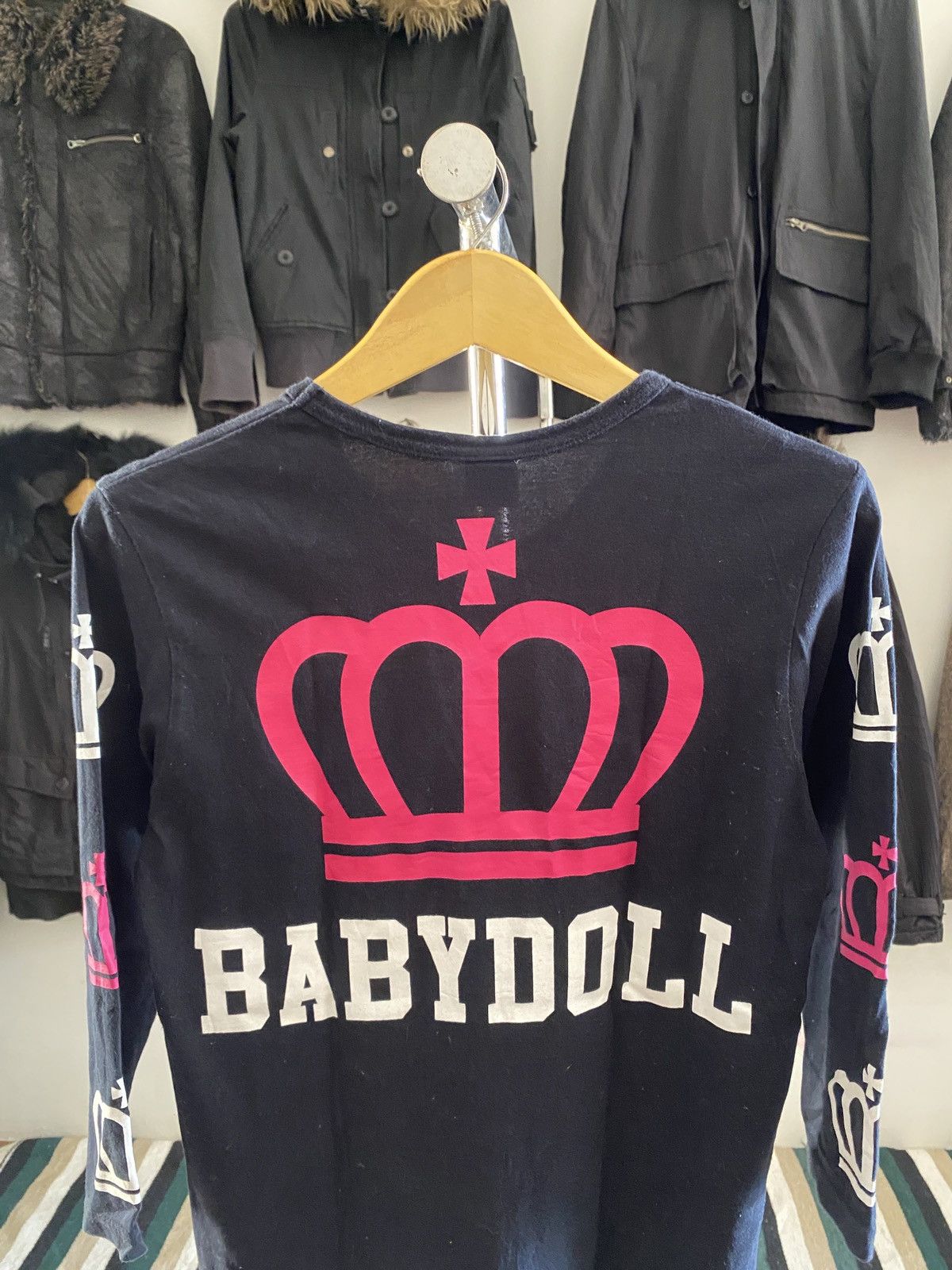 Japanese Brand Baby Doll Poem Longsleve Tee Y2K Style Size US M / EU 48-50 / 2 - 11 Thumbnail