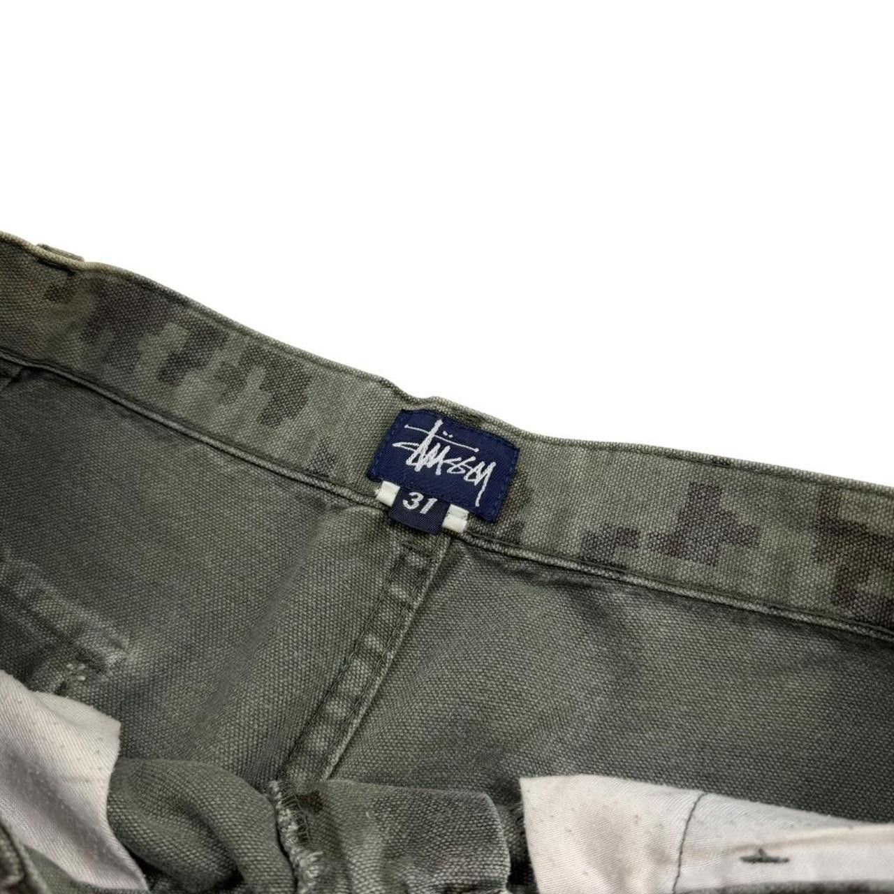 Stussy Vintage 90s Stussy Digi Camo Cargo Shorts - Waist 32 Size 32" / US 10 / IT 46 - 7 Thumbnail