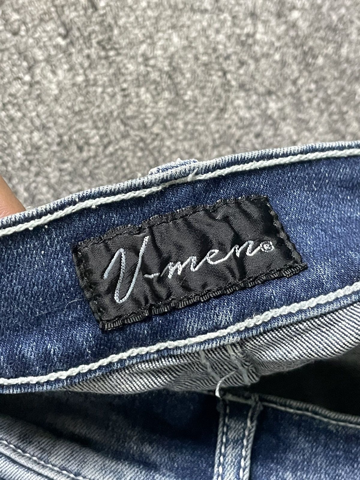 Japanese Brand U-Men Brand Distressed Skinny Denim (62) Size US 30 / EU 46 - 15 Thumbnail