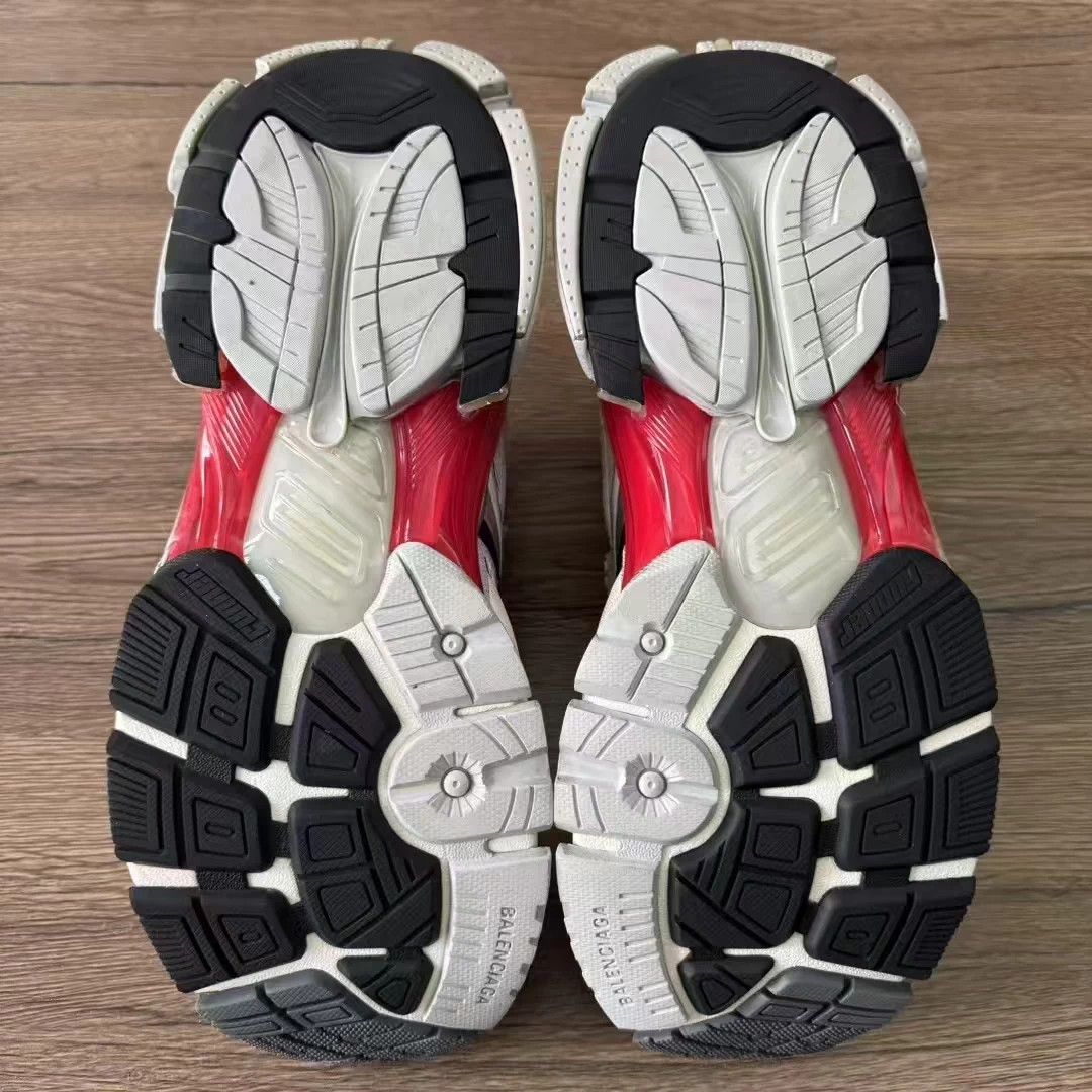 Balenciaga Balenciaga Runner 2.0 Silver/White/Red 43 Size US 10 / EU 43 - 5 Thumbnail