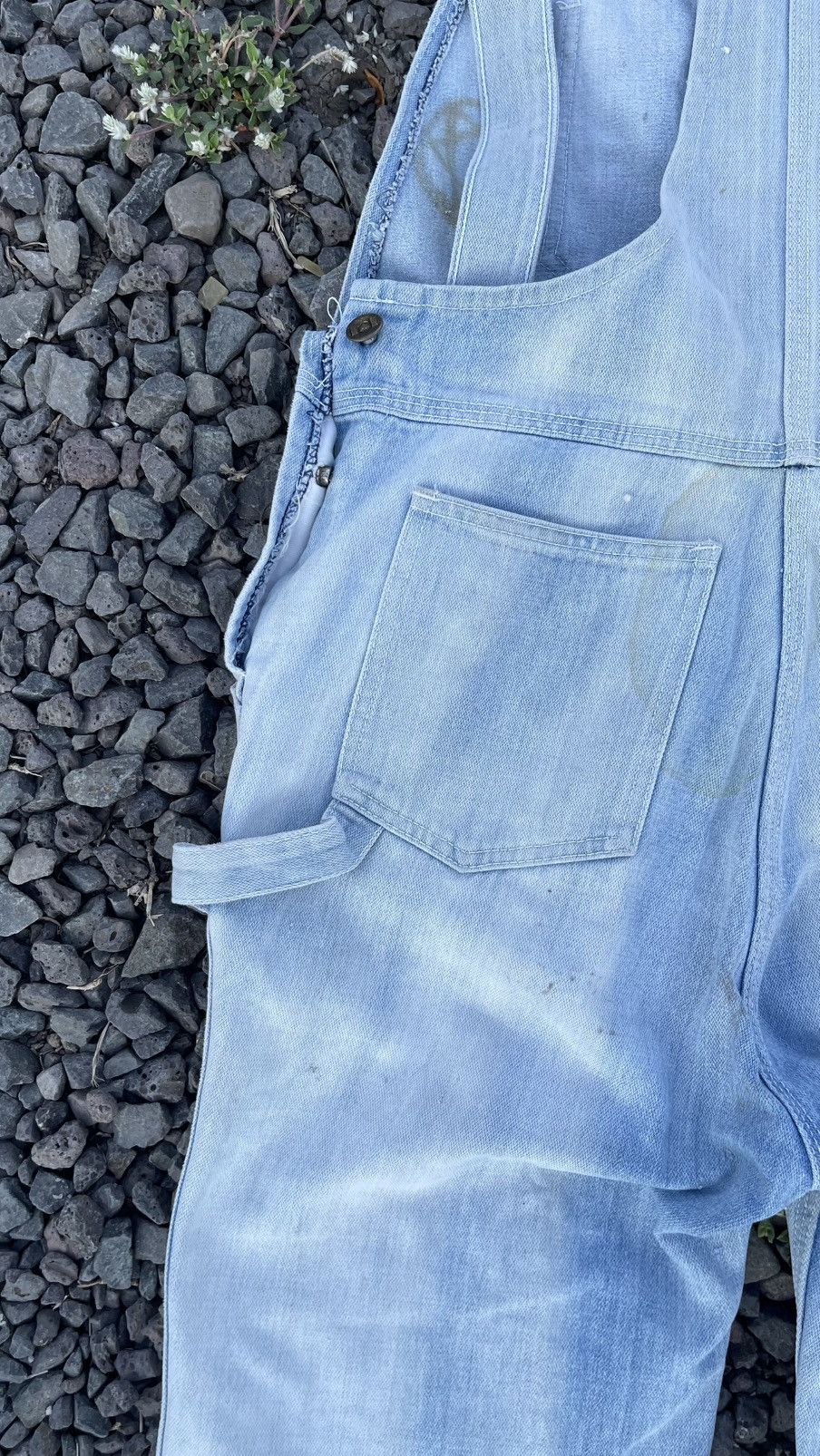 Carhartt Vintage Carhartt Denim Overalls 60s Size US 32 / EU 48 - 6 Thumbnail