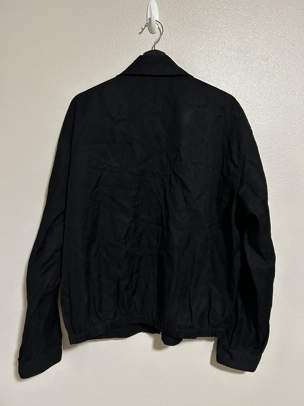 Lemaire Lemaire Black Crinkled Jacket Size US L / EU 52-54 / 3 - 2 Thumbnail