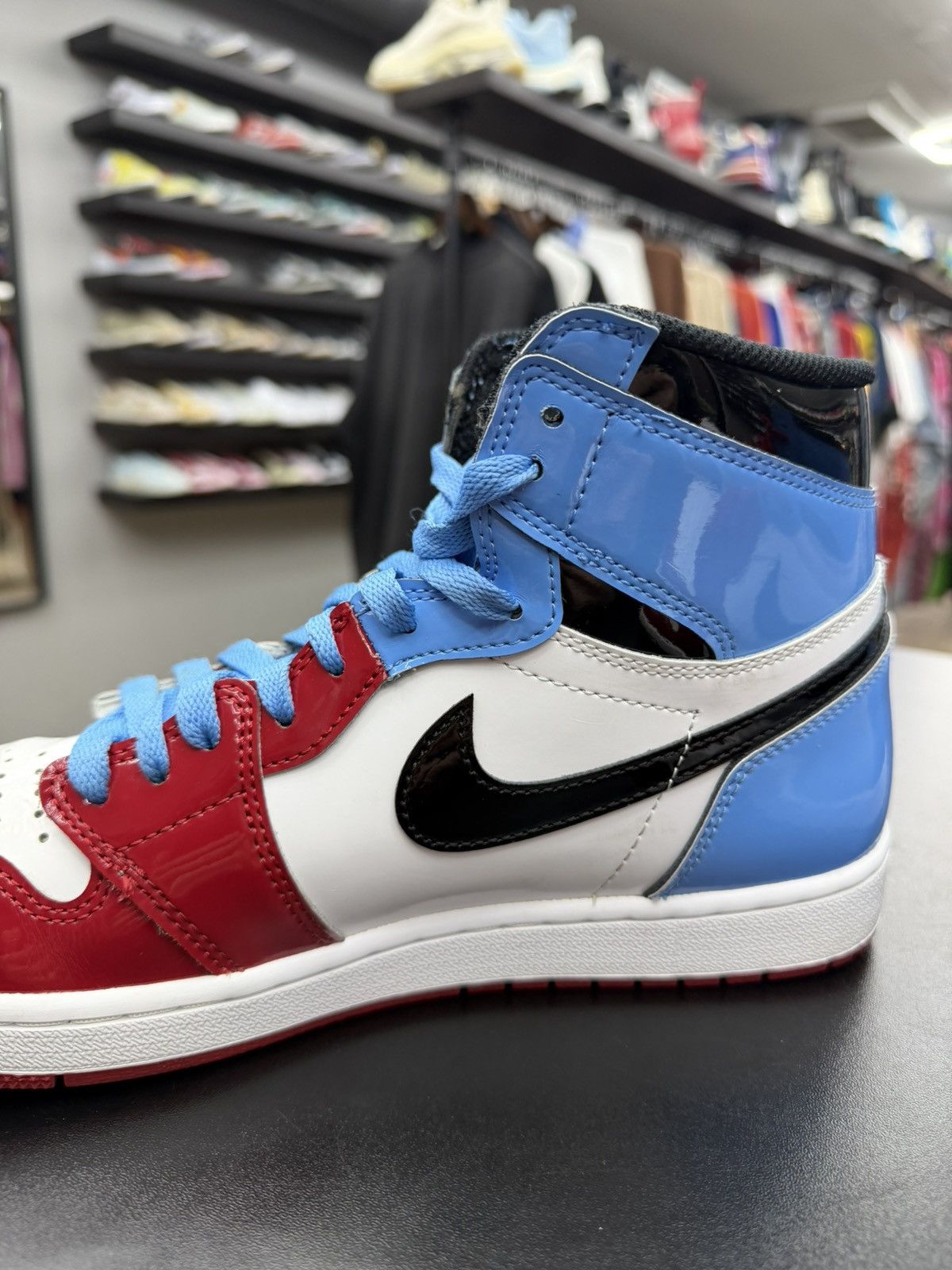 Jordan Brand Size 10 - Jordan 1 Retro High Fearless UNC Size US 10 / EU 43 - 6 Thumbnail