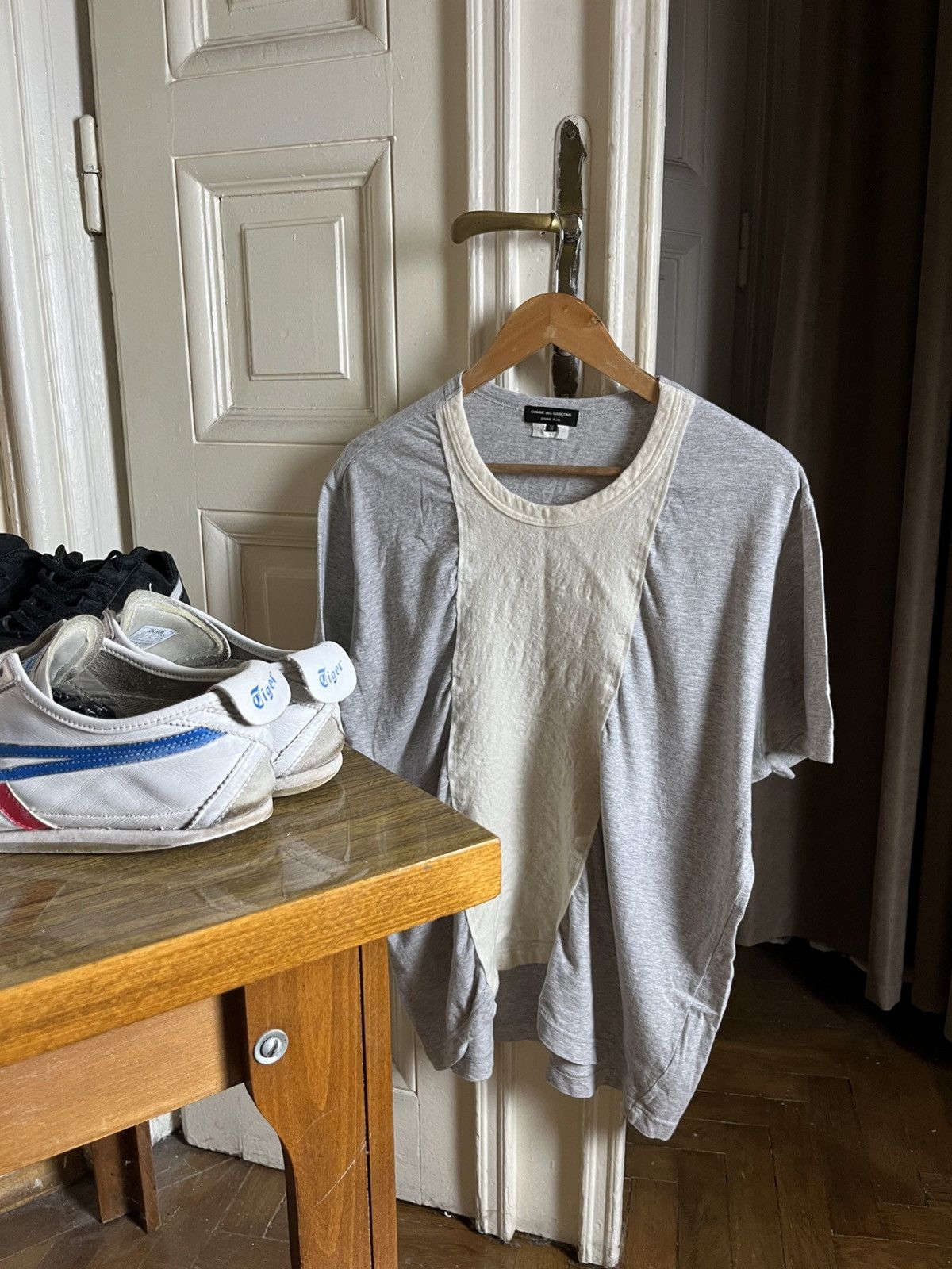 Comme des Garcons 🔥COMME DES GARÇONS HOMME PLUS DOUBLE T SHIRT TEE CDG 90'S Size US M / EU 48-50 / 2 - 1 Thumbnail