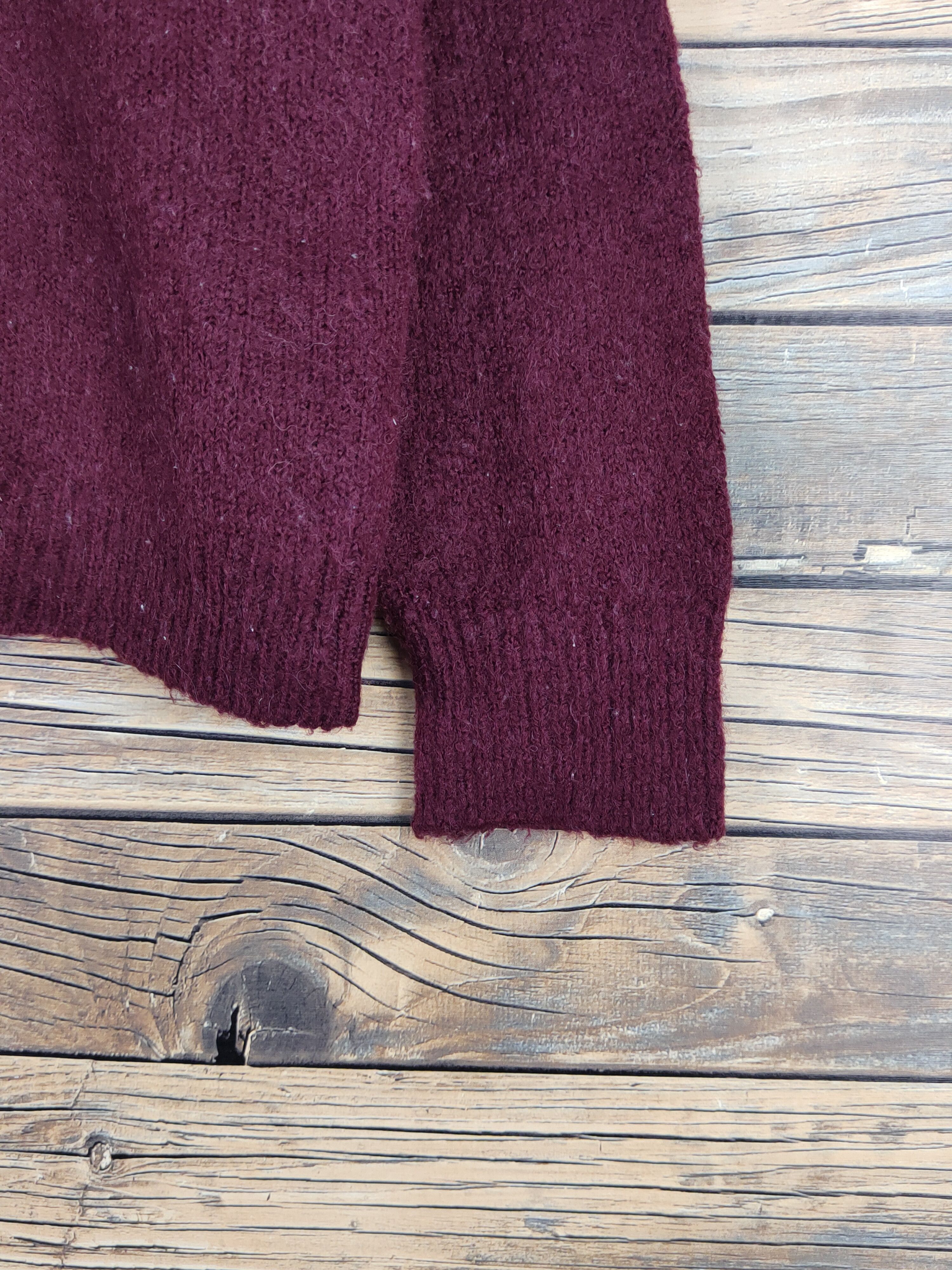 GU × Homespun Knitwear × Japanese Brand GU Maroon Knitwear Sweatshirts #W1146 Size M / US 6-8 / IT 42-44 - 6 Thumbnail