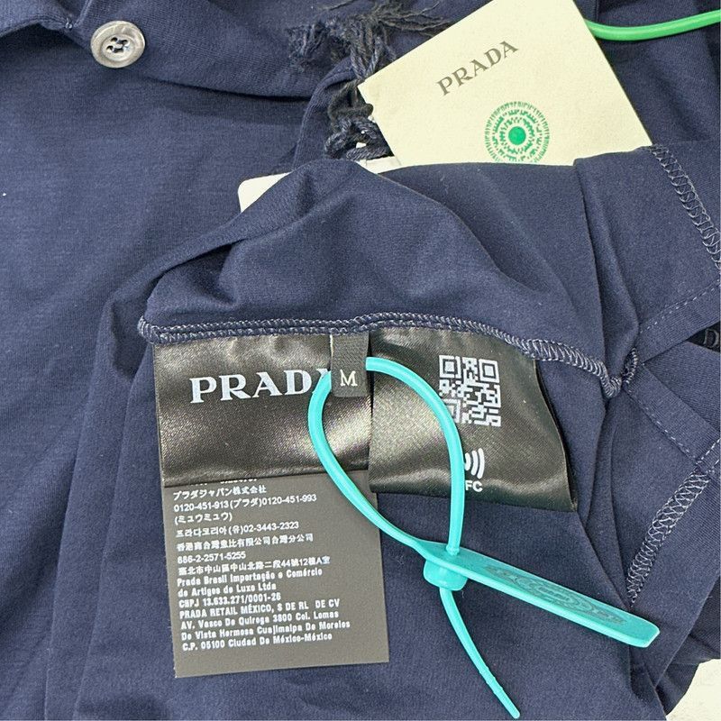 Prada Prada Logo Polo Shirt for Men-2506 Size US M / EU 48-50 / 2 - 2 Thumbnail