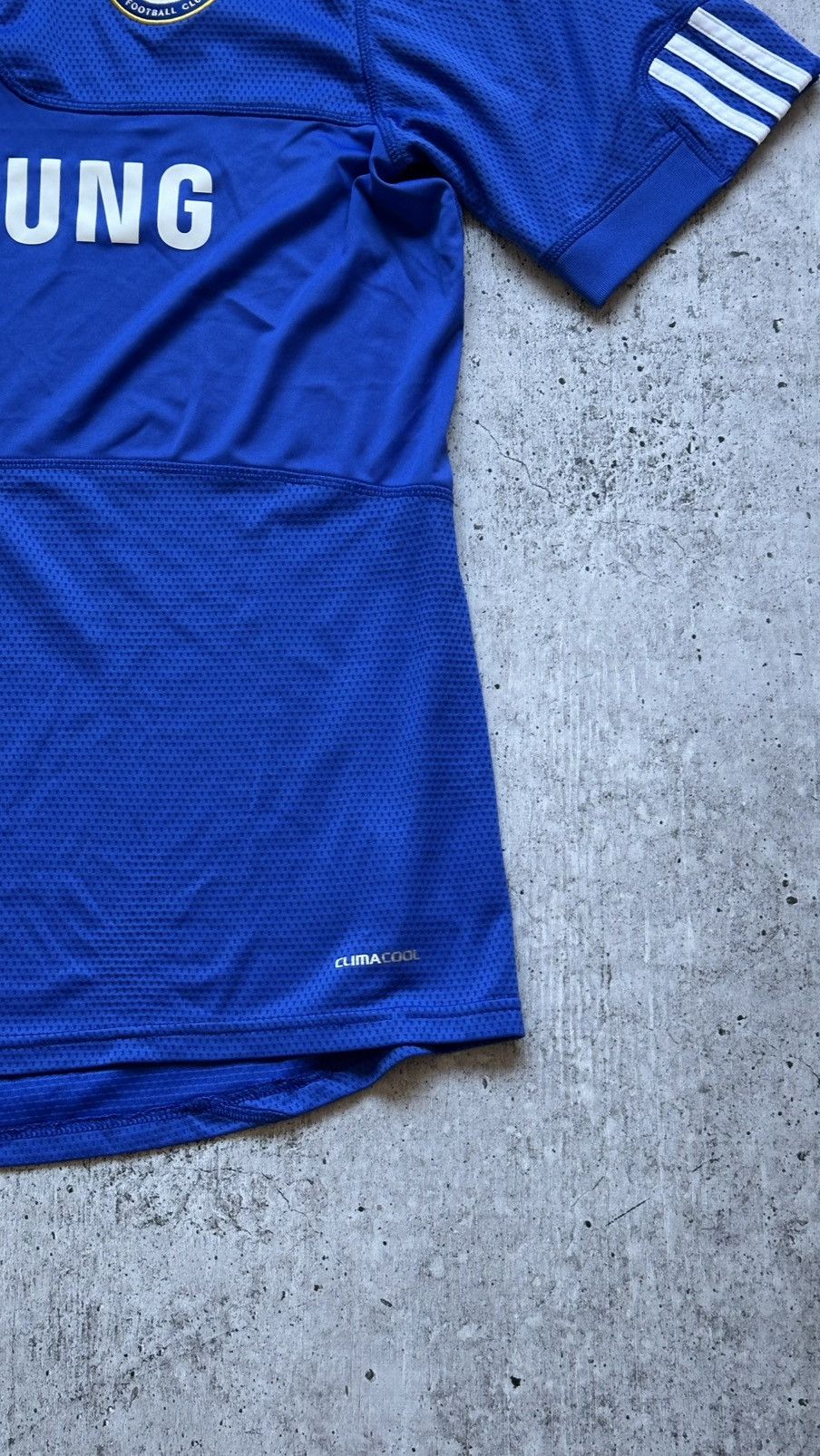 Adidas 2009/10 Adidas Chelsea FC Vintage Home Soccer Jersey Size US L / EU 52-54 / 3 - 3 Thumbnail