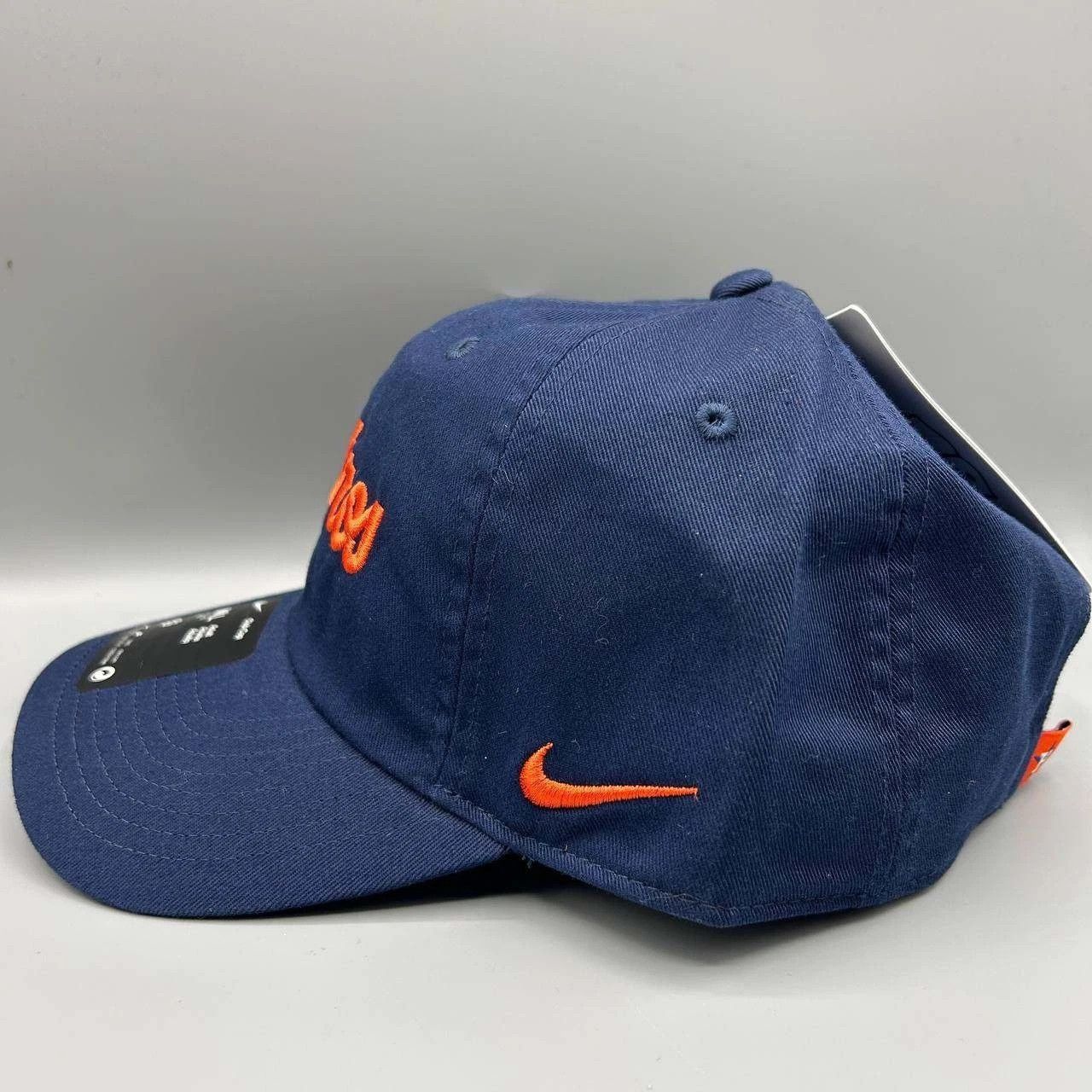 Nike Houston Astros x Nike Club Hat Men M-L Strap Back Cap Cotton Size ONE SIZE - 6 Thumbnail