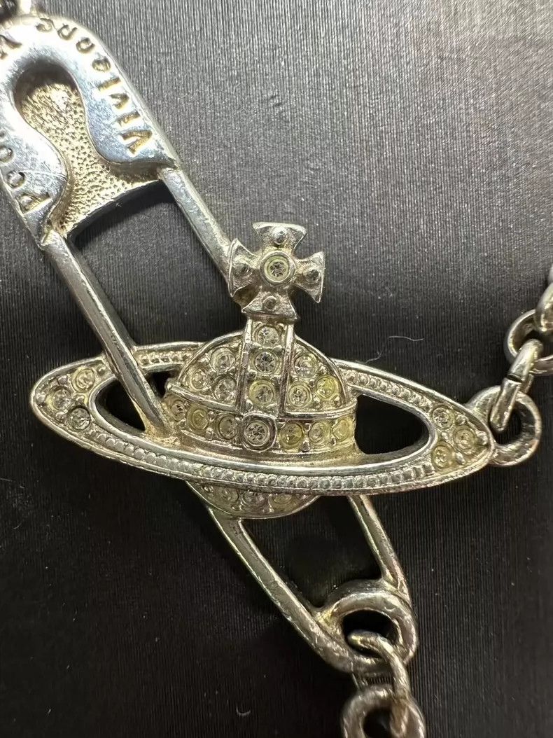 Vivienne Westwood Vivienne Westwood Saturn necklace Size ONE SIZE - 4 Thumbnail