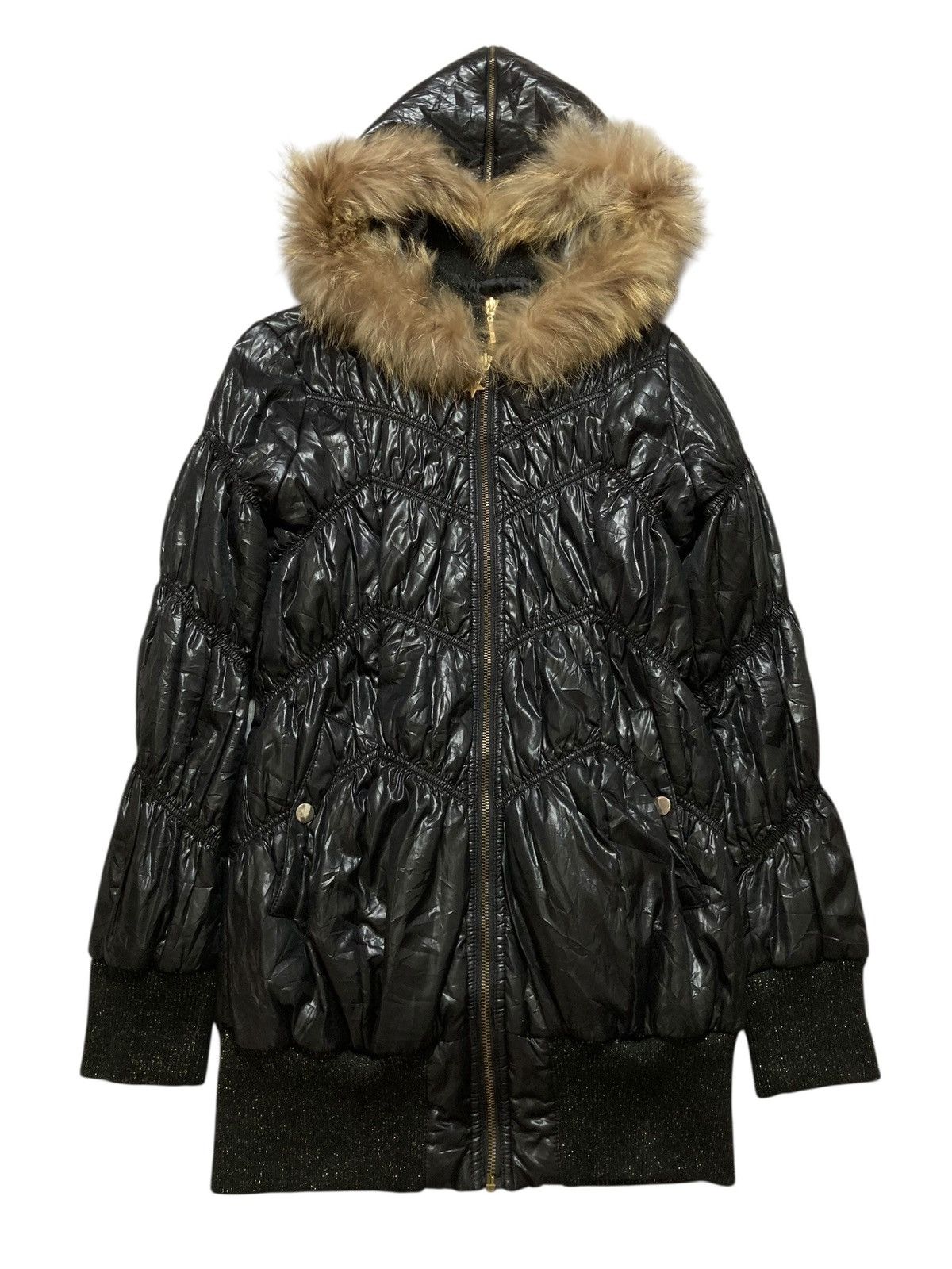 14th Addiction CORCAROLI - N2B Fur Puffer Glitter Jacket Vkei Japanese Size US M / EU 48-50 / 2 - 3 Thumbnail