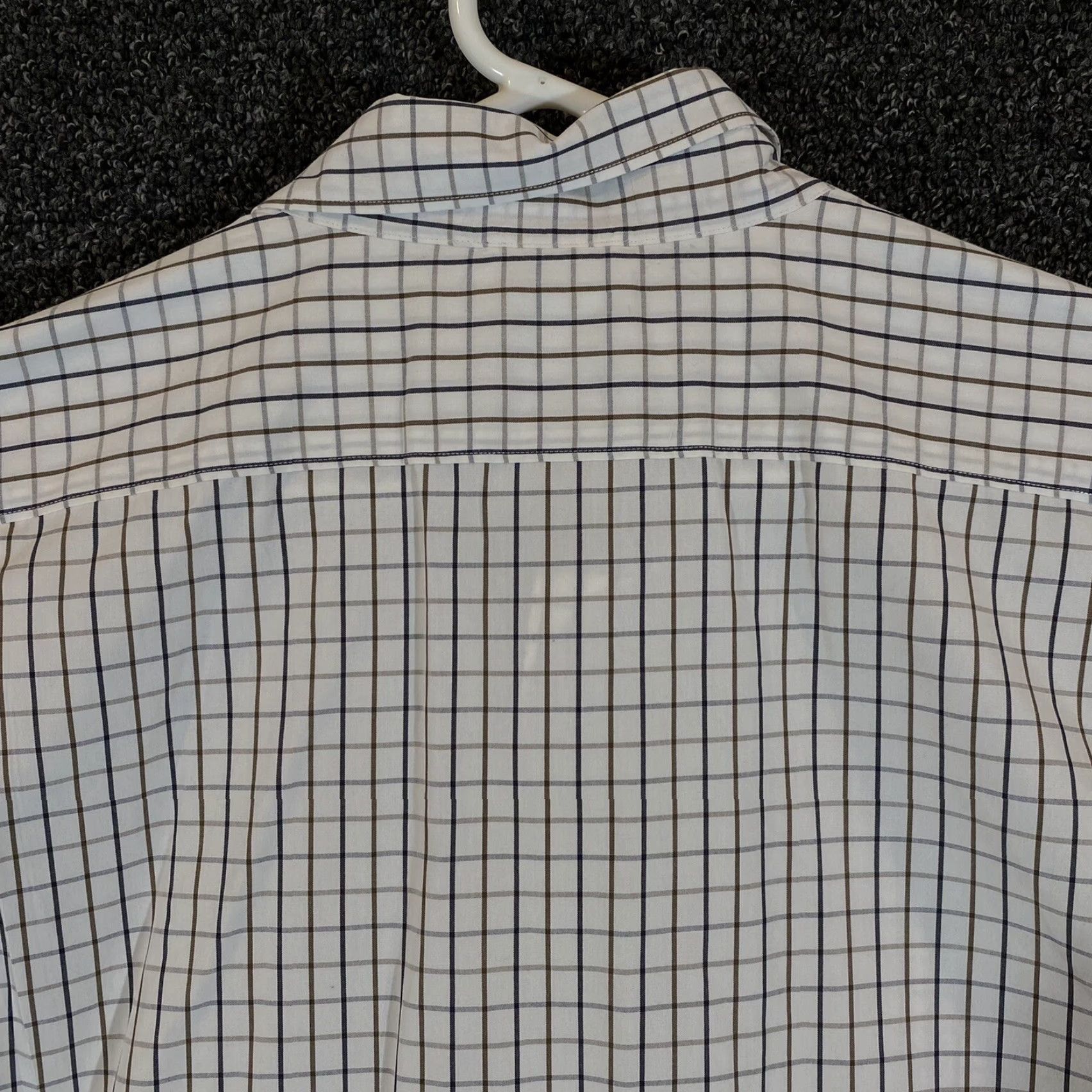 Vintage Driza-Bone Shirt Mens 2XL White Black Plaid Long Sleeve Button-Up Size US XXL / EU 58 / 5 - 7 Thumbnail