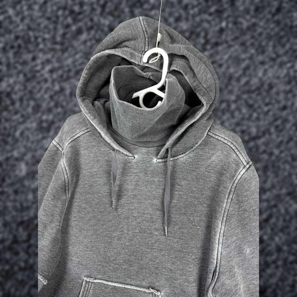 Vintage The Laundry Room Oversized Hoodie Shirt Men Large Gray Distressed Pauline Bro Tiered All Seasons Winter Spring Fall Breathing Pullover Size US L / EU 52-54 / 3 - 1 Thumbnail