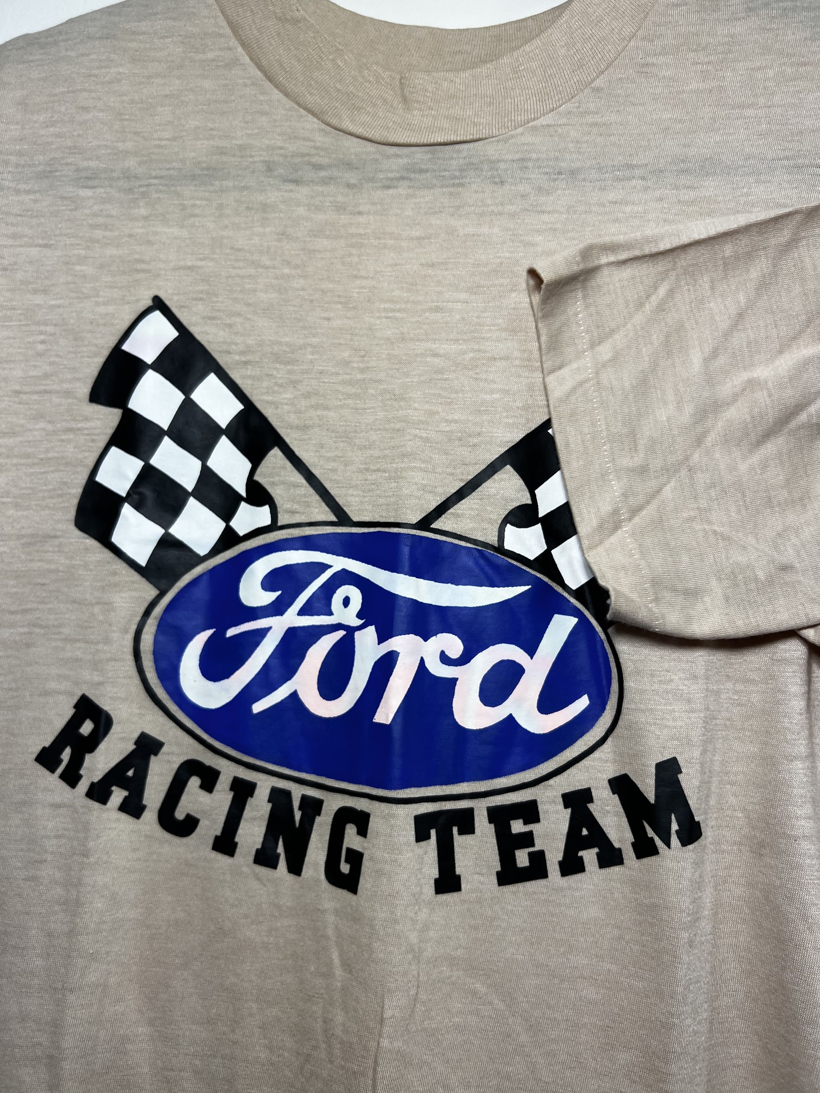 Ford Vintage 70's-80's Ford Racing Team "The Rat's Hole" T-Shirt Size US L / EU 52-54 / 3 - 3 Thumbnail