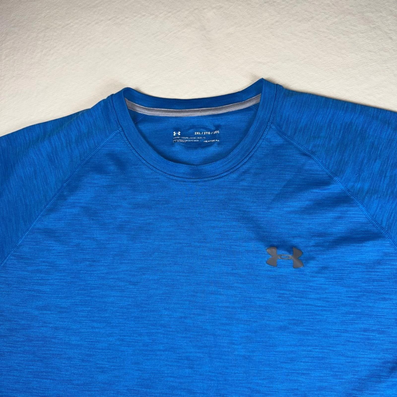 Under Armour Under Armour Mens HeatGear Long Sleeve Shirt 2XL Loose Fit Size US XXL / EU 58 / 5 - 3 Thumbnail
