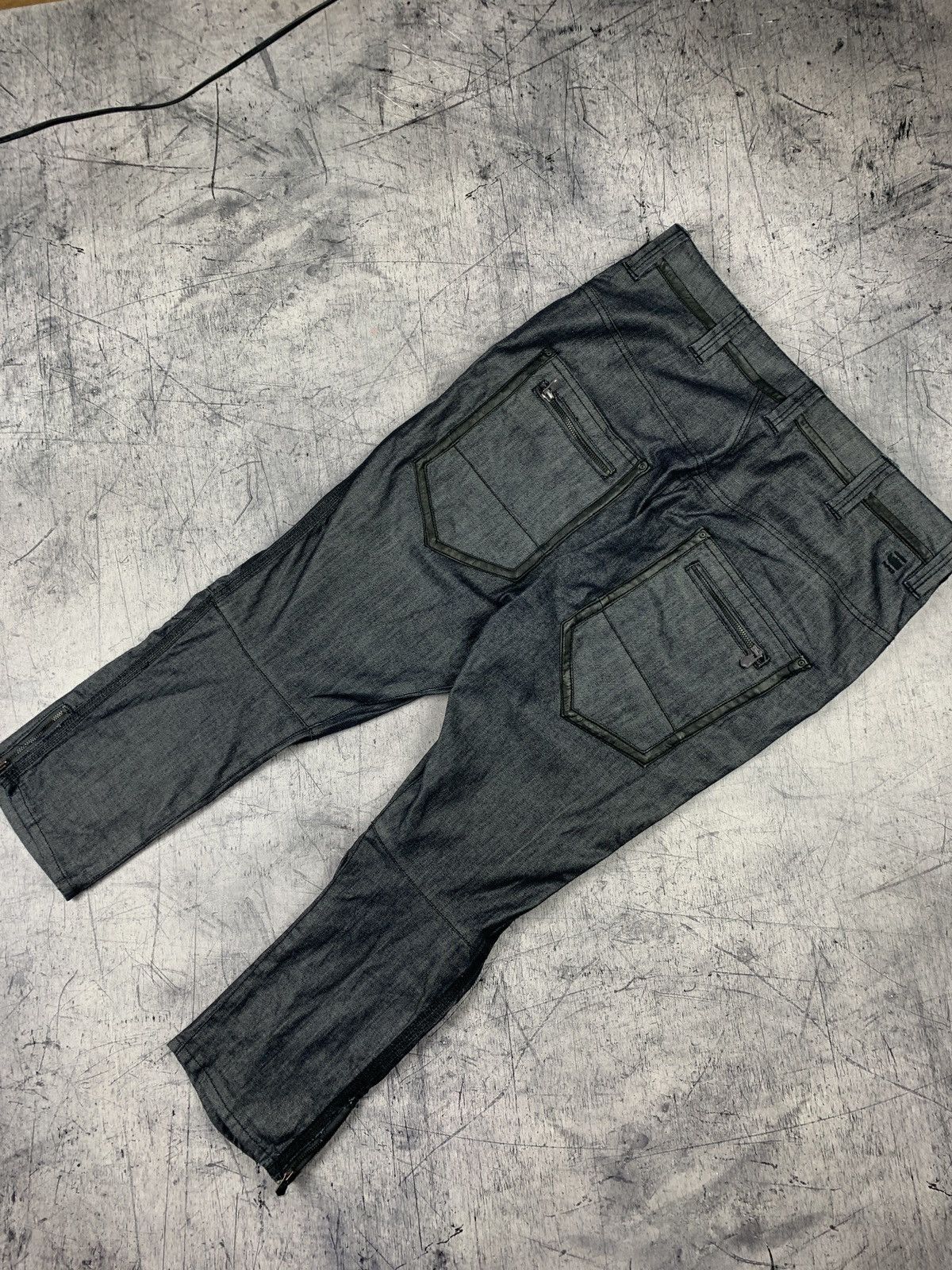 G-Star Designer G-Star Raw Correct Line Multi Zip Biker Jeans 30/34 Size US 30 / EU 46 - 5 Thumbnail