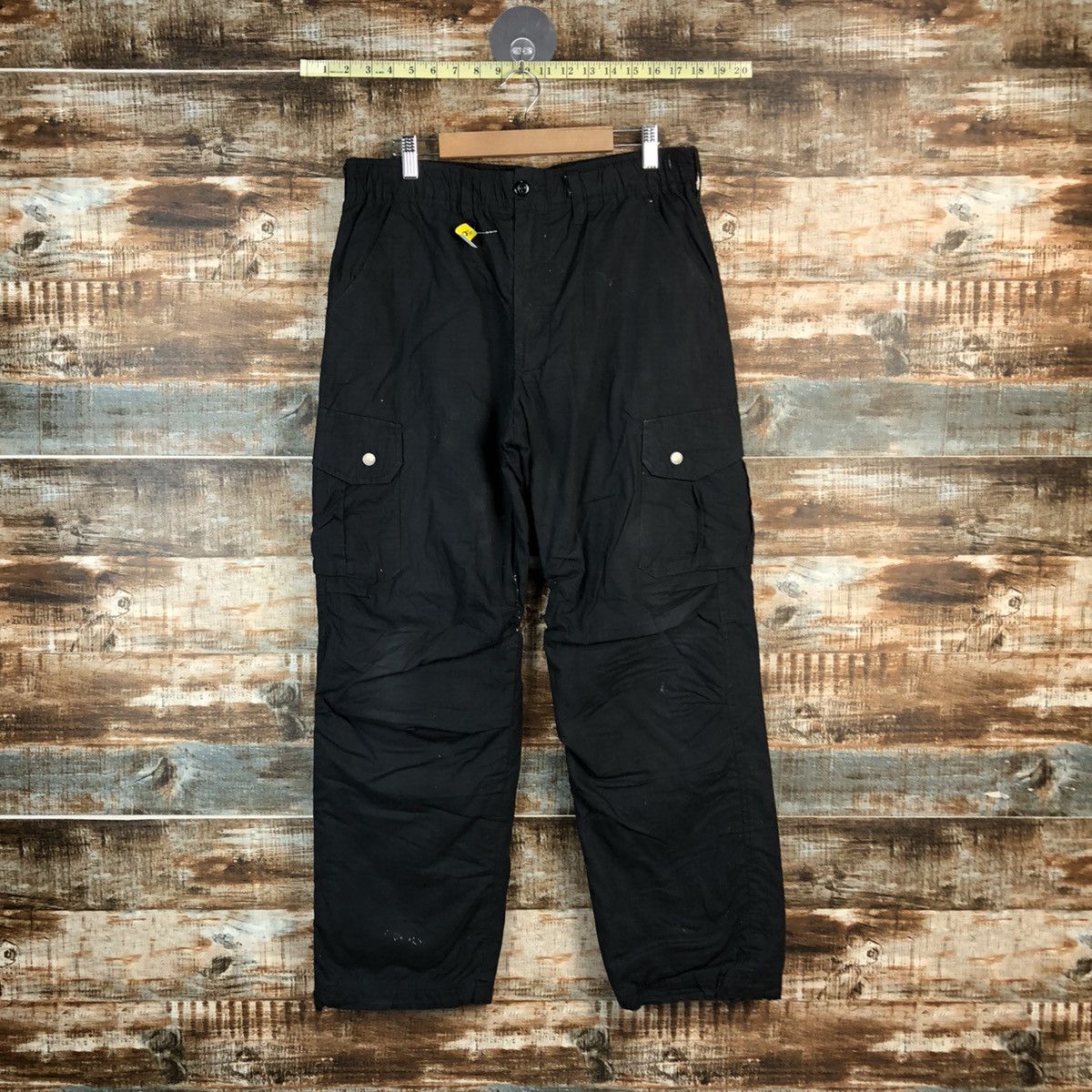 Japanese Brand DL Japanese Brand Dark Blue Cargo Multipocket Pants #C642 Size US 31 - 1 Thumbnail