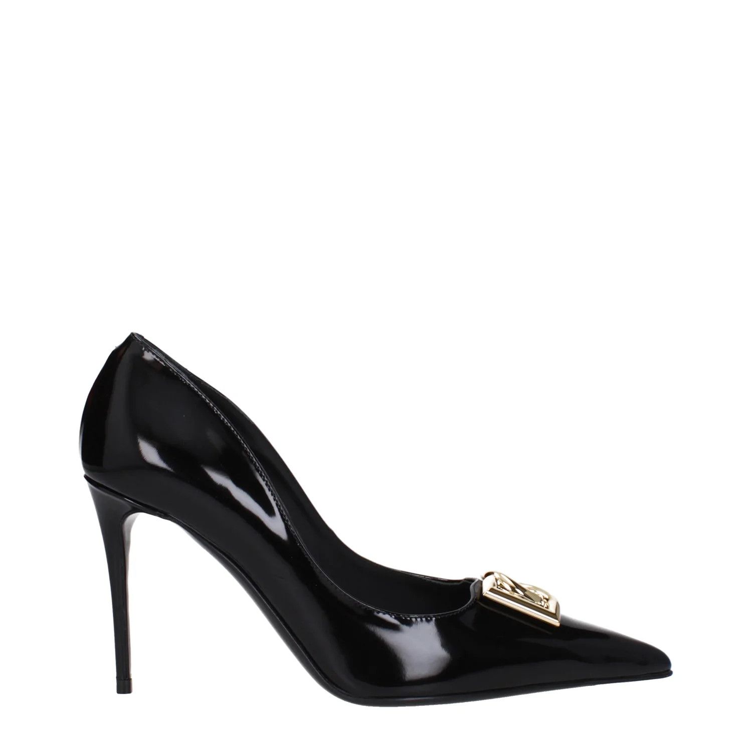 Dolce & Gabbana ob1o1e1124 Patent Leather Pumps in Black Size US 9 / IT 39 - 1 Thumbnail