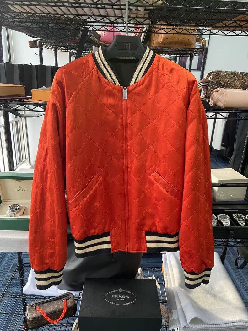 Gucci Classic Stripe Logo Velvet Jacket-2506 Size US M / EU 48-50 / 2 - 3 Thumbnail