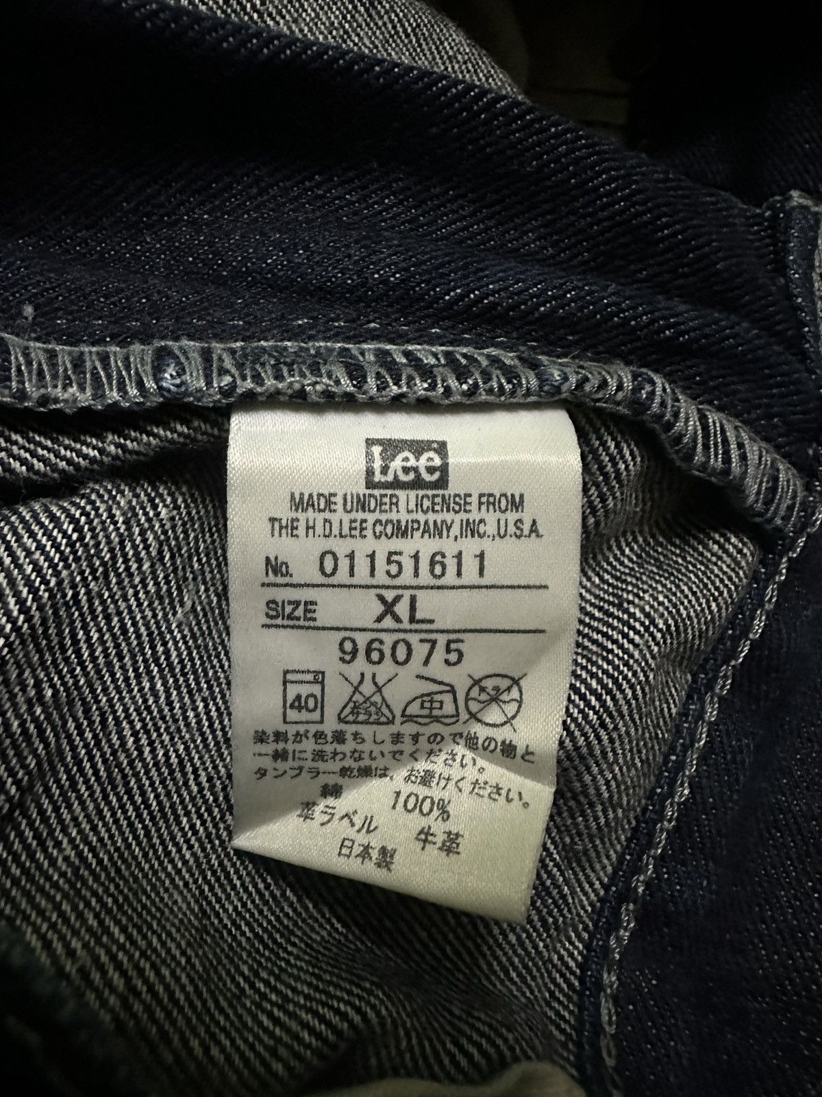 Lee Lee x Xlarge bandana blue denim jeans Size US 37 - 11 Thumbnail