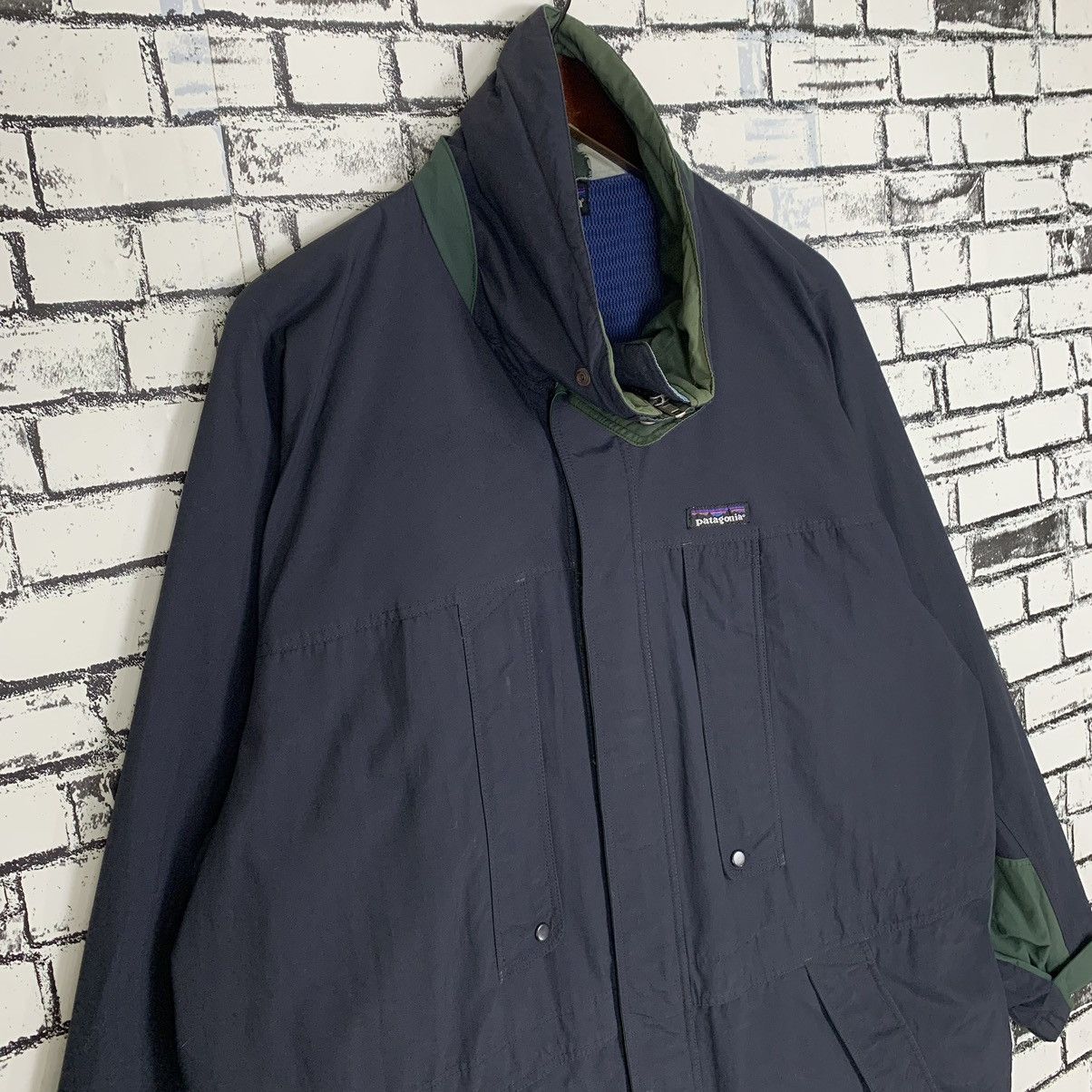 Patagonia × Vintage Patagonia Outdoor Clothing Winter Jacket Windbreaker Size US L / EU 52-54 / 3 - 5 Thumbnail