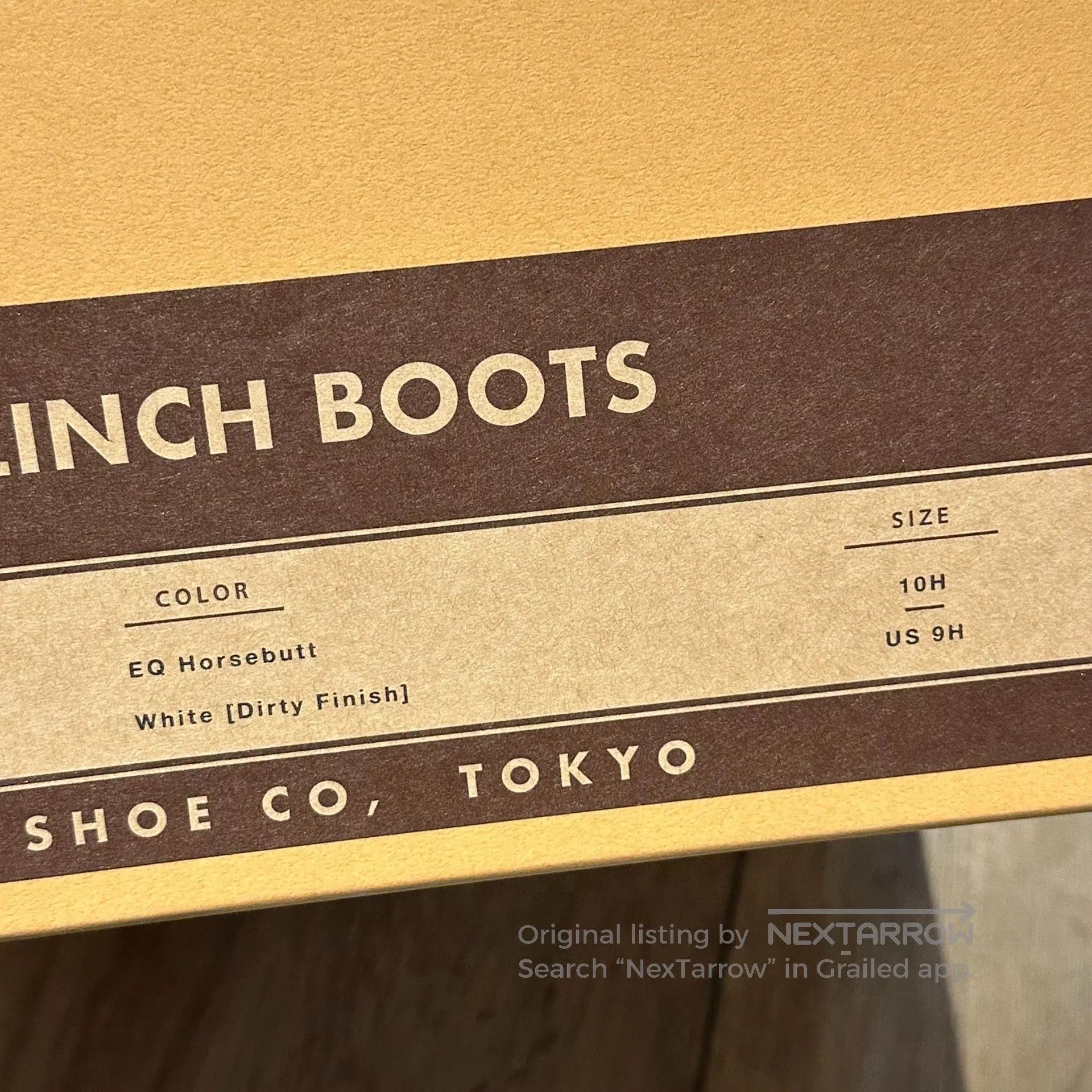 Clinch Boots Clinch Gary White Horsehide Boots. Size US 9.5 / EU 42-43 - 4 Thumbnail