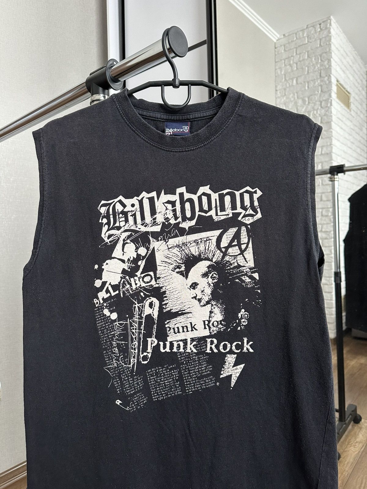 Billabong Billabong Surf Vintage Punk Rock T-Shirt Tee Tank Top 90s Size US M / EU 48-50 / 2 - 5 Thumbnail