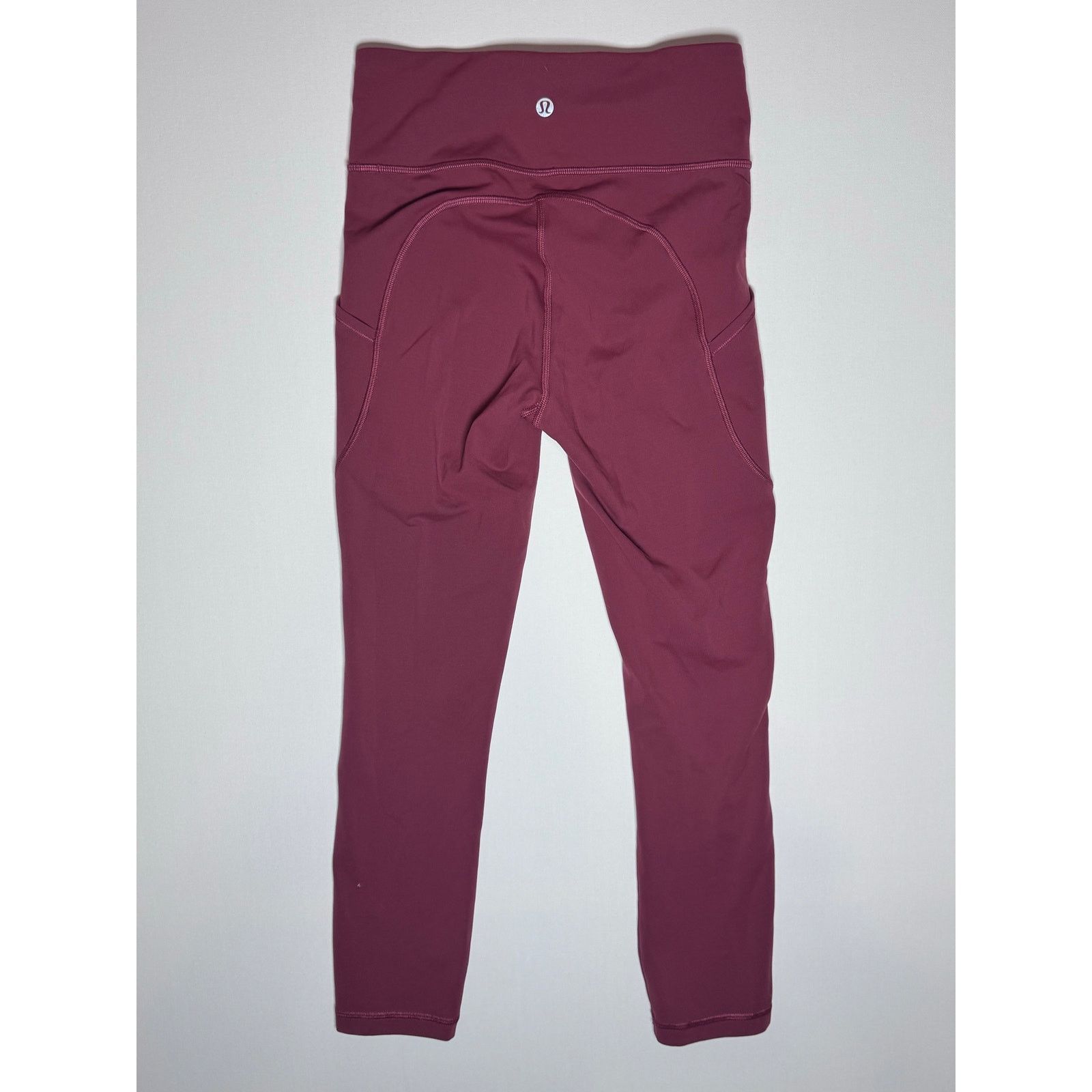 Lululemon Lululemon Invigorate Pocket Mid Rise Crop Leggings Size 4 Size 27" / US 4 / IT 40 - 2 Thumbnail
