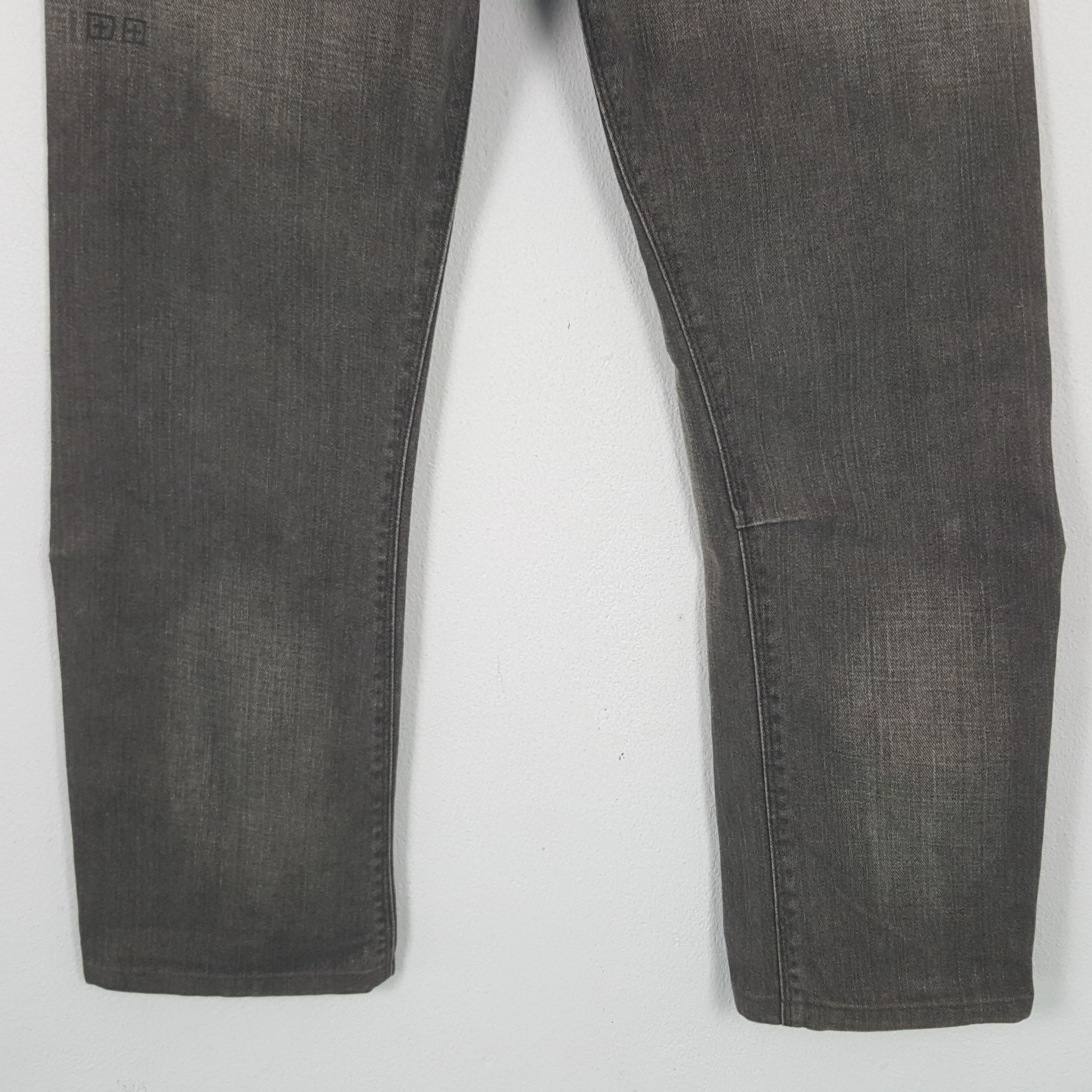 Japanese Brand Vintage Tsubi Rare Streetwear Black Jeans Size US 33 - 6 Thumbnail