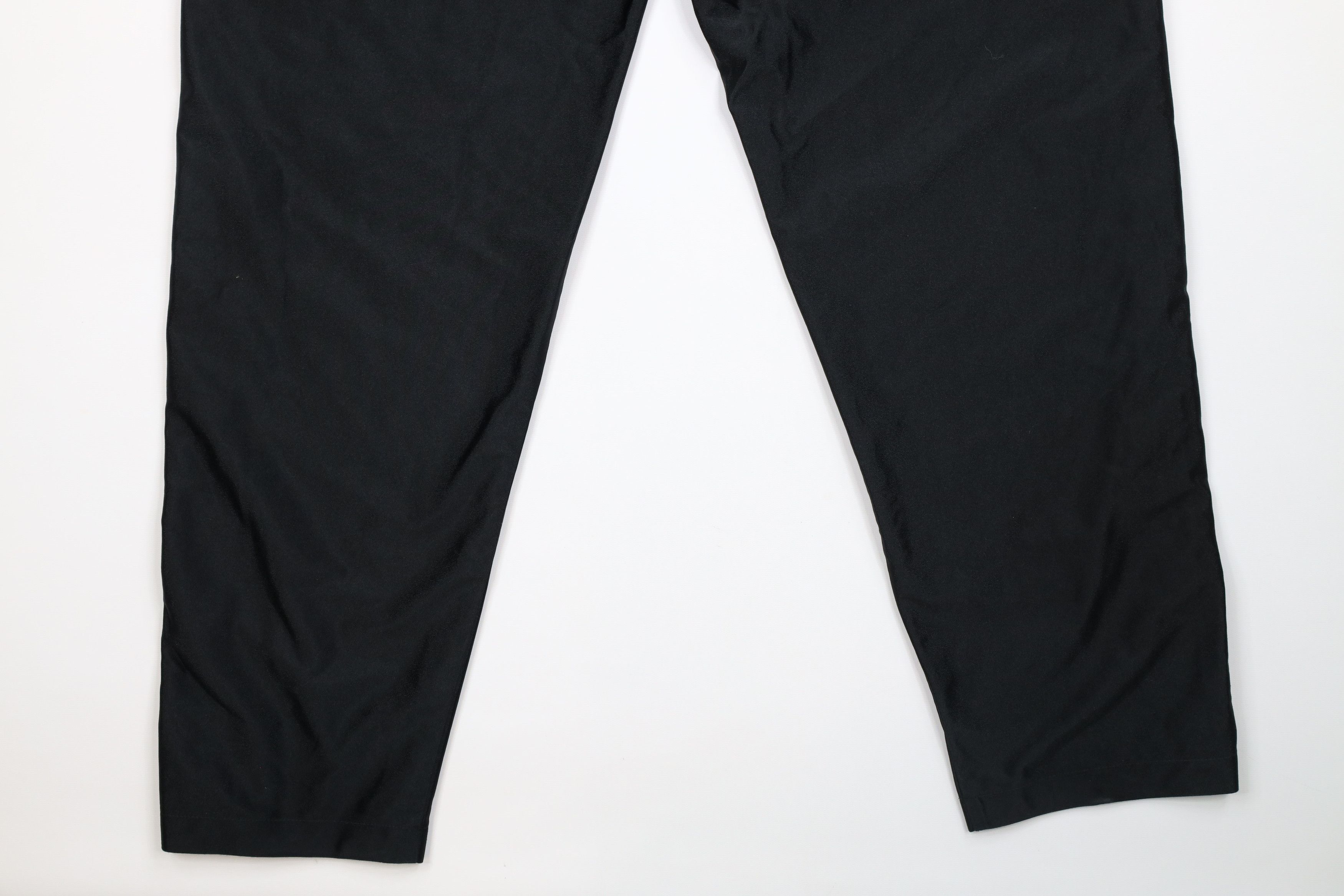Nike × Vintage Vintage 90s Nike Scott Mini Swoosh Tearaway Sweatpants Black Size US 36 / EU 52 - 11 Thumbnail