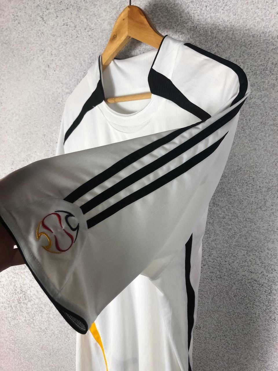 Adidas Vintage Germany 2005 2006 Adidas Home Jersey Football Shirt Size US XL / EU 56 / 4 - 3 Thumbnail