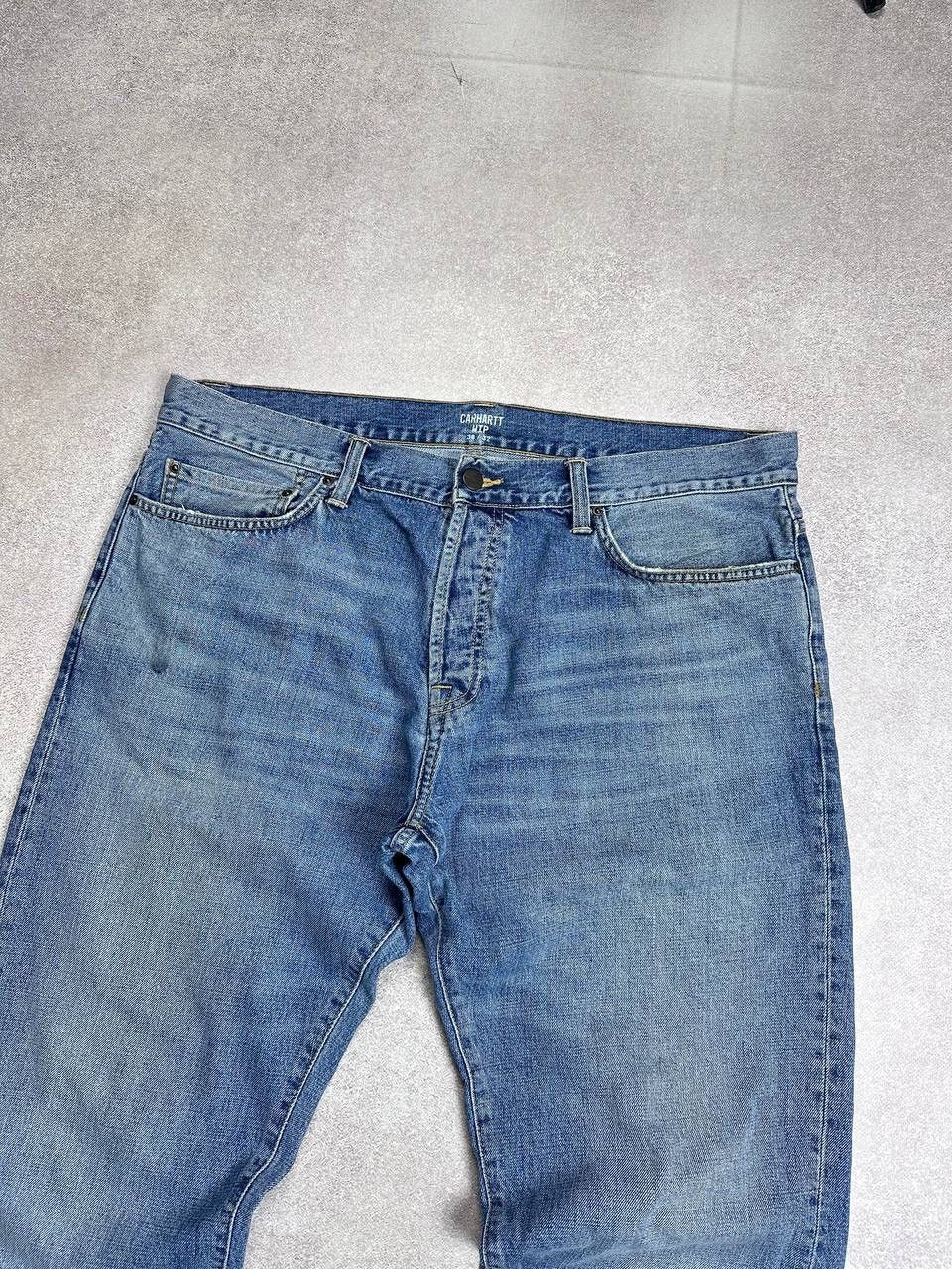 Carhartt Vintage Carhartt WIP Baggy Flared Denim Jeans Rare 38x32 Size US 38 / EU 54 - 3 Thumbnail
