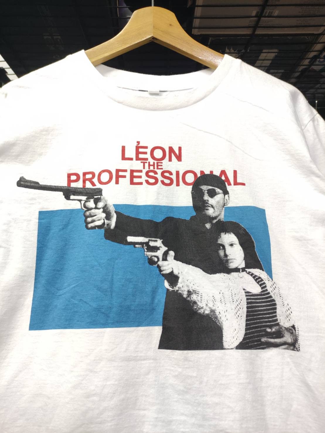 Vintage Vtg Léon The Professional Movie " Matilda & Leon " Movie Size US L / EU 52-54 / 3 - 1 Thumbnail