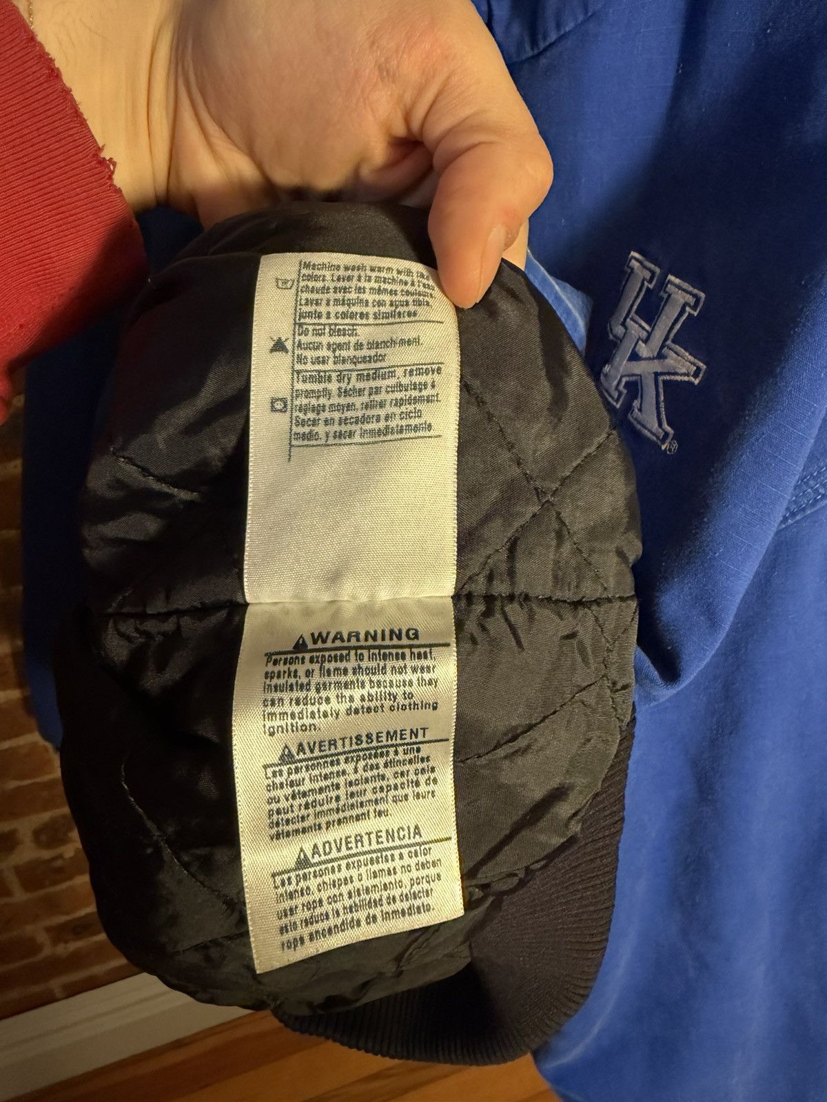 Carhartt Kentucky Wildcats Blue Work Jacket Size US XXL / EU 58 / 5 - 7 Thumbnail