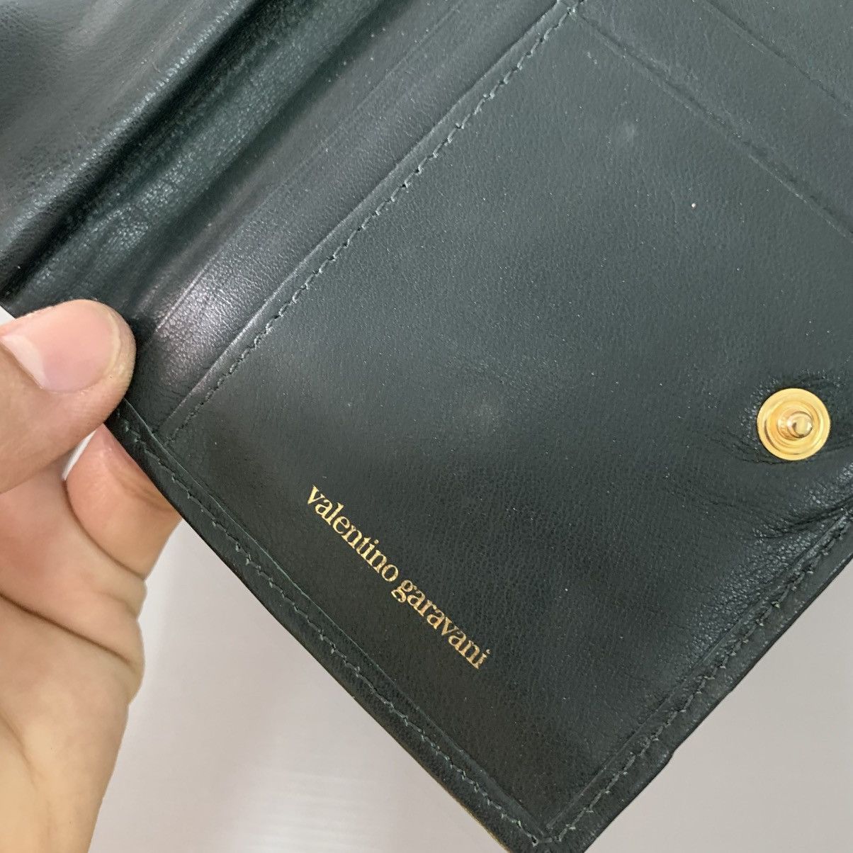Valentino Valentino Garavani Leather Wallet Size ONE SIZE - 8 Thumbnail