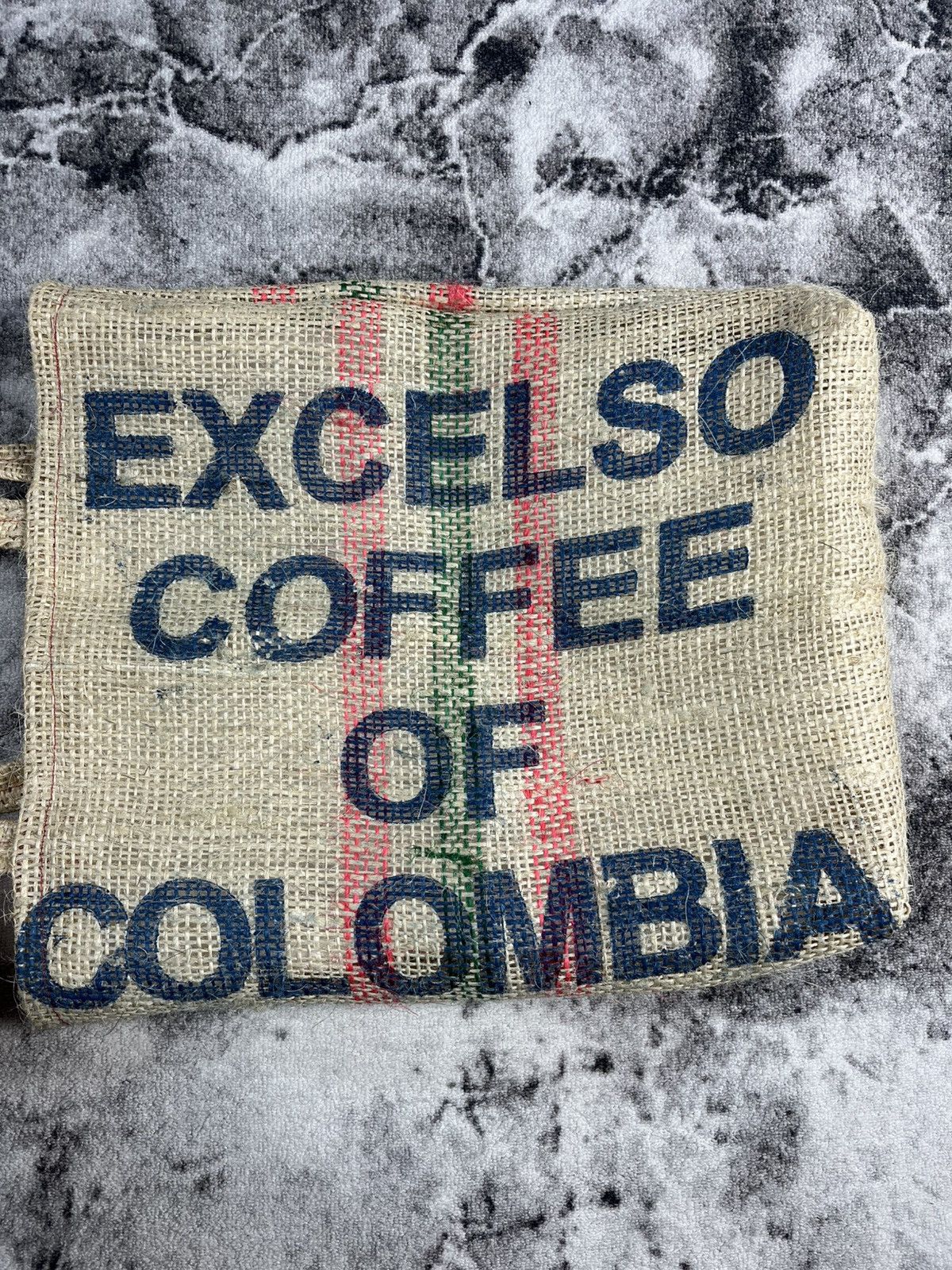 Other Recycled Coffee Sack Tote Bag Burlap Market Shopper Size ONE SIZE - 9 Thumbnail