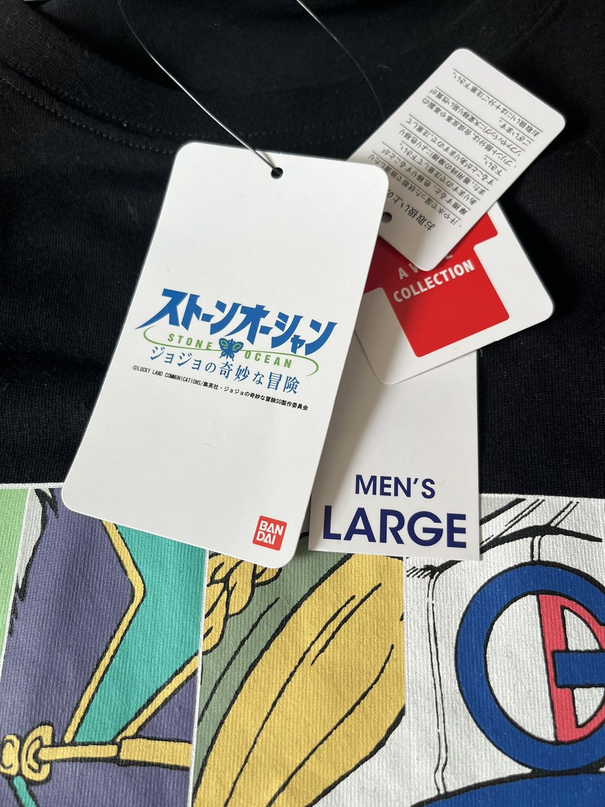Anime Jojo Stone Ocean TEE Size US XL / EU 56 / 4 - 6 Thumbnail