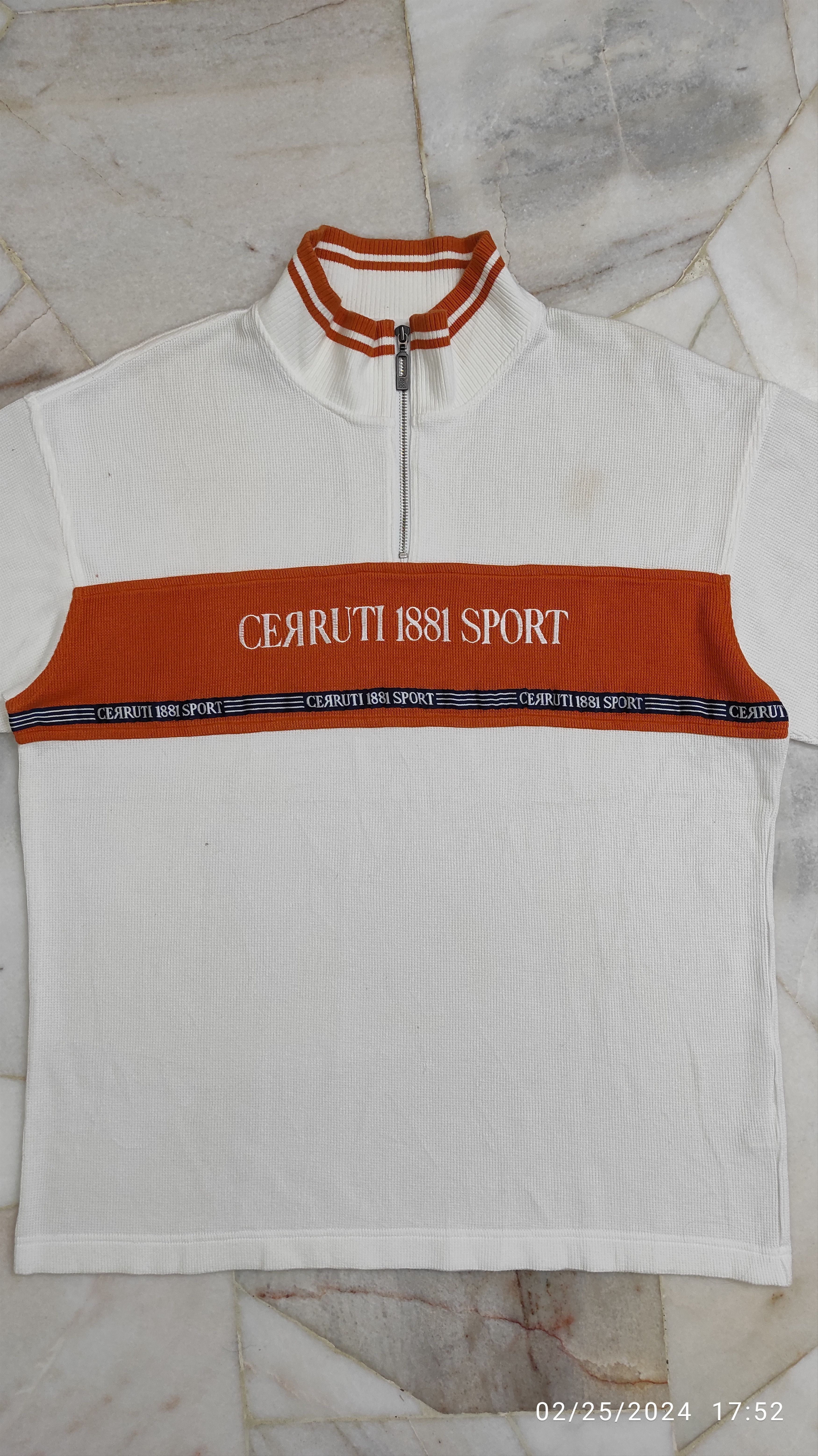 Cerruti 1881 FW2000 CERRUTI 1881 embroidered Spell Out shirt Size US L / EU 52-54 / 3 - 10 Thumbnail
