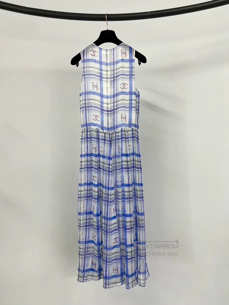 Chanel Chanel 23P silk printed dress Size XS / US 0-2 / IT 36-38 - 2 Thumbnail