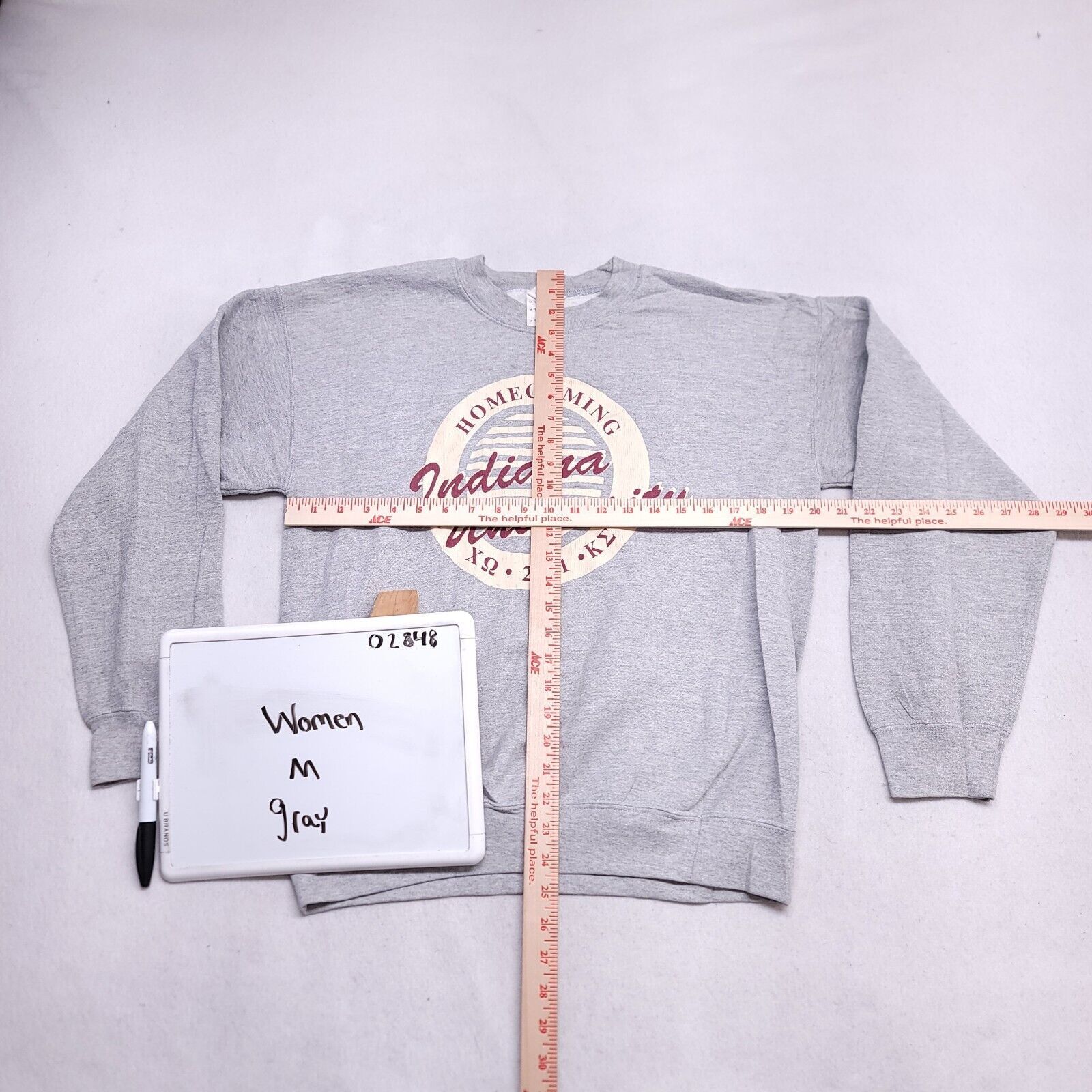 Gildan Indiana University Pullover Sweatshirt Womens Size M Gildan Size M / US 6-8 / IT 42-44 - 7 Thumbnail