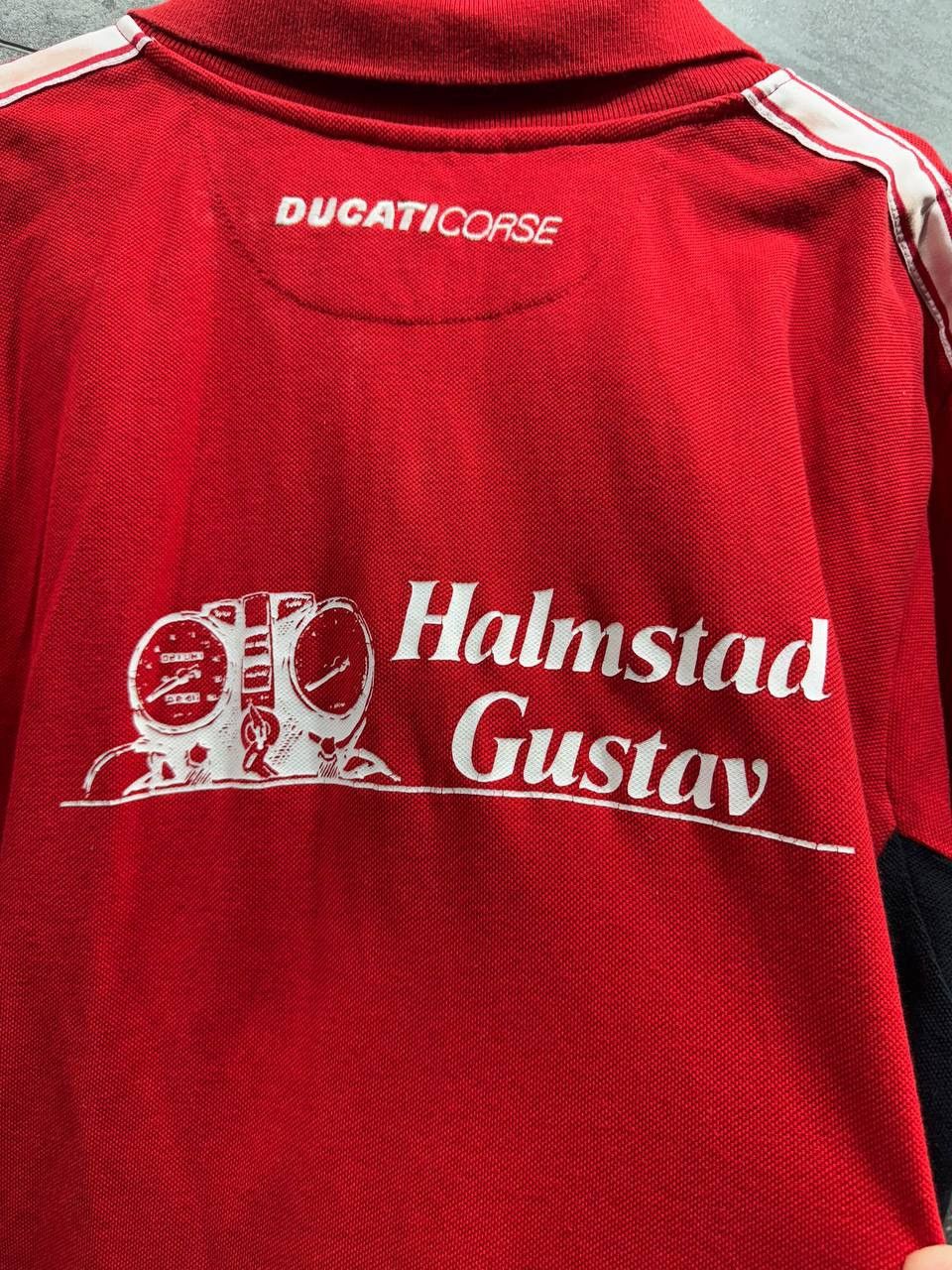 Ducati DUCATI Corse Vintage Polo Shirt Halmstad Gustav Rare Men’s Size US XL / EU 56 / 4 - 12 Thumbnail