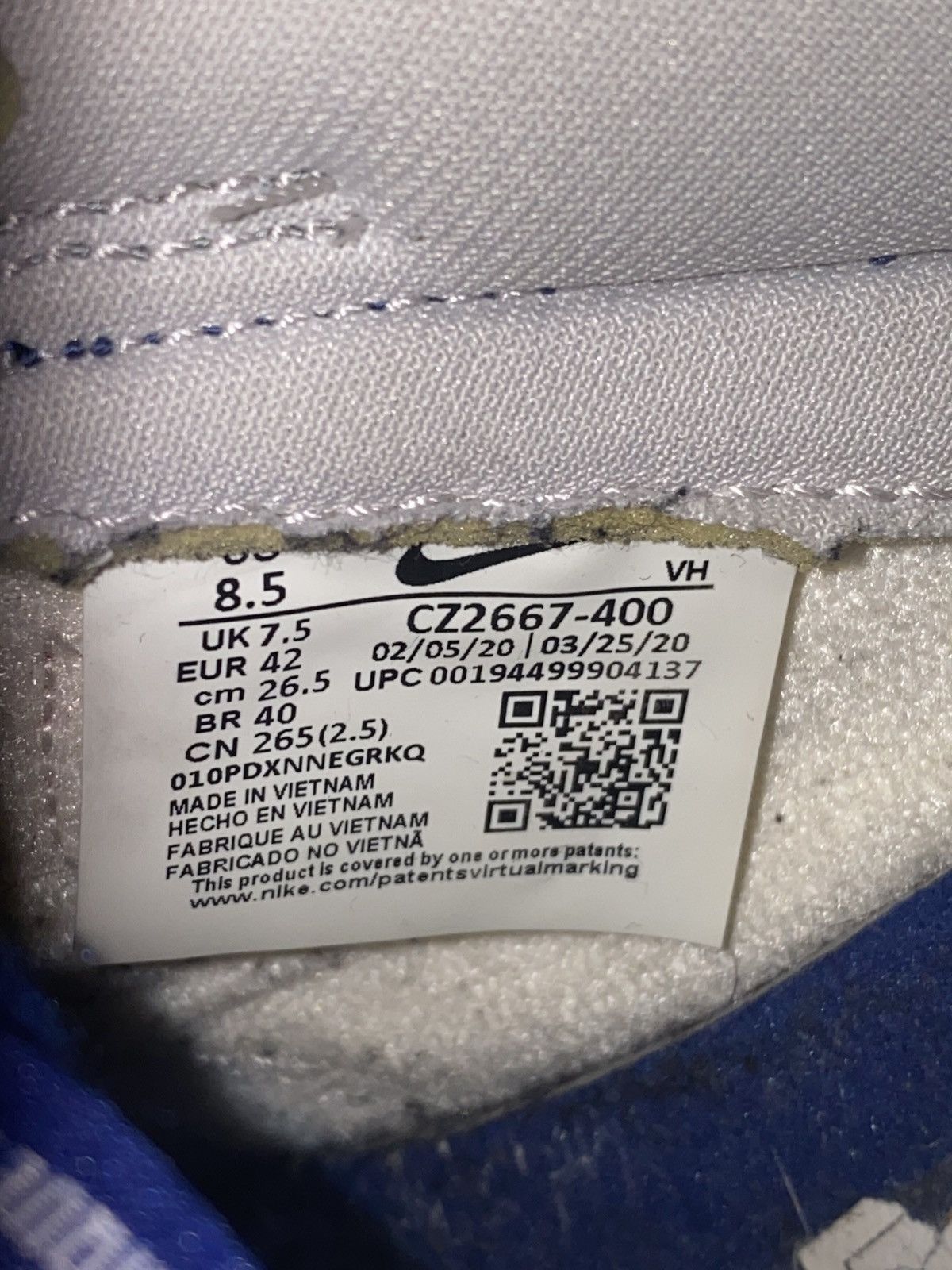 Nike Nike Dunk Low Samba Size US 8.5 / EU 41-42 - 6 Thumbnail