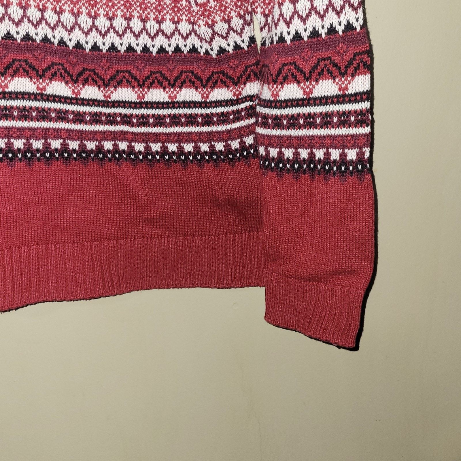 Croft & Barrow Classic Winter Sweater Medium Weight 21” P2P XL Orig $36 Size L / US 10 / IT 46 - 10 Thumbnail
