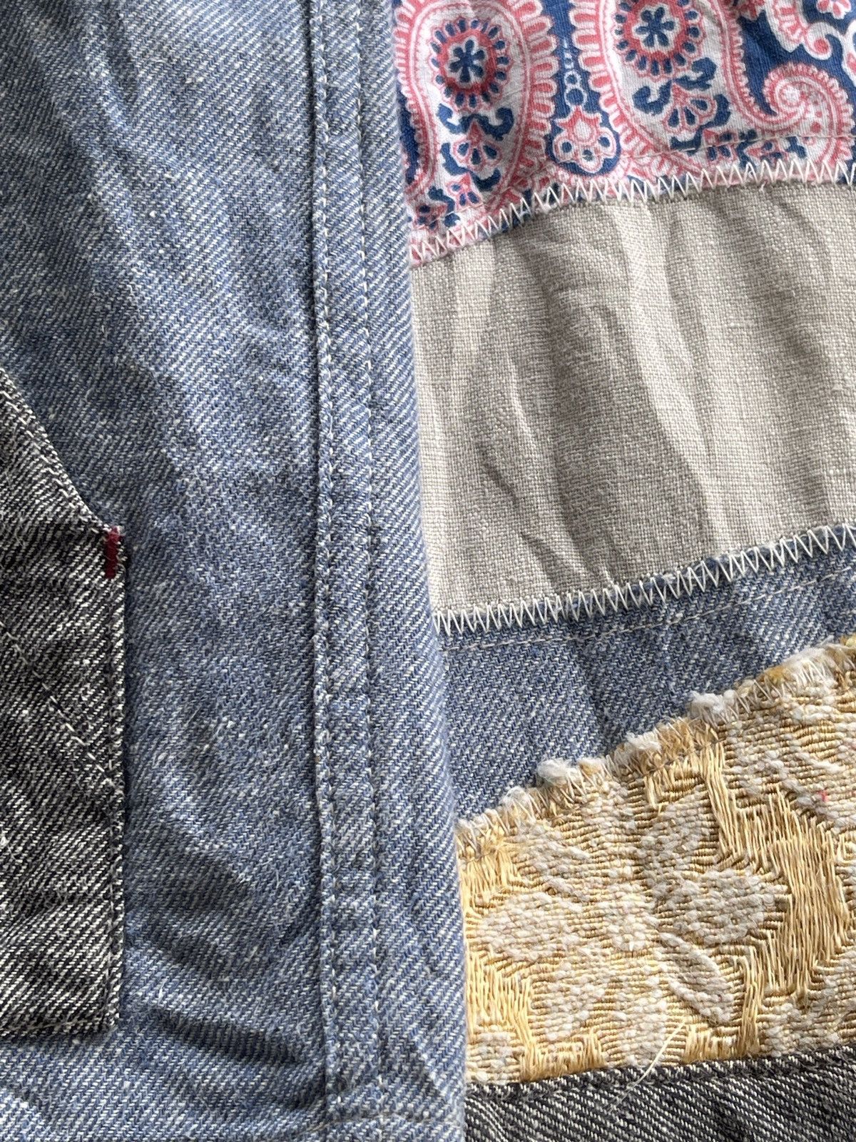 Japanese Brand Masterkey Japan Patchwork Inspire Kapital Jacket Size US S / EU 44-46 / 1 - 8 Thumbnail