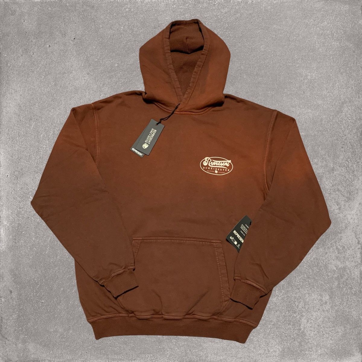 DUKE + DEXTER × Represent Clo. Represent Small Duke + Dexter Rust British Luxury Hoodie Size US S / EU 44-46 / 1 - 2 Thumbnail