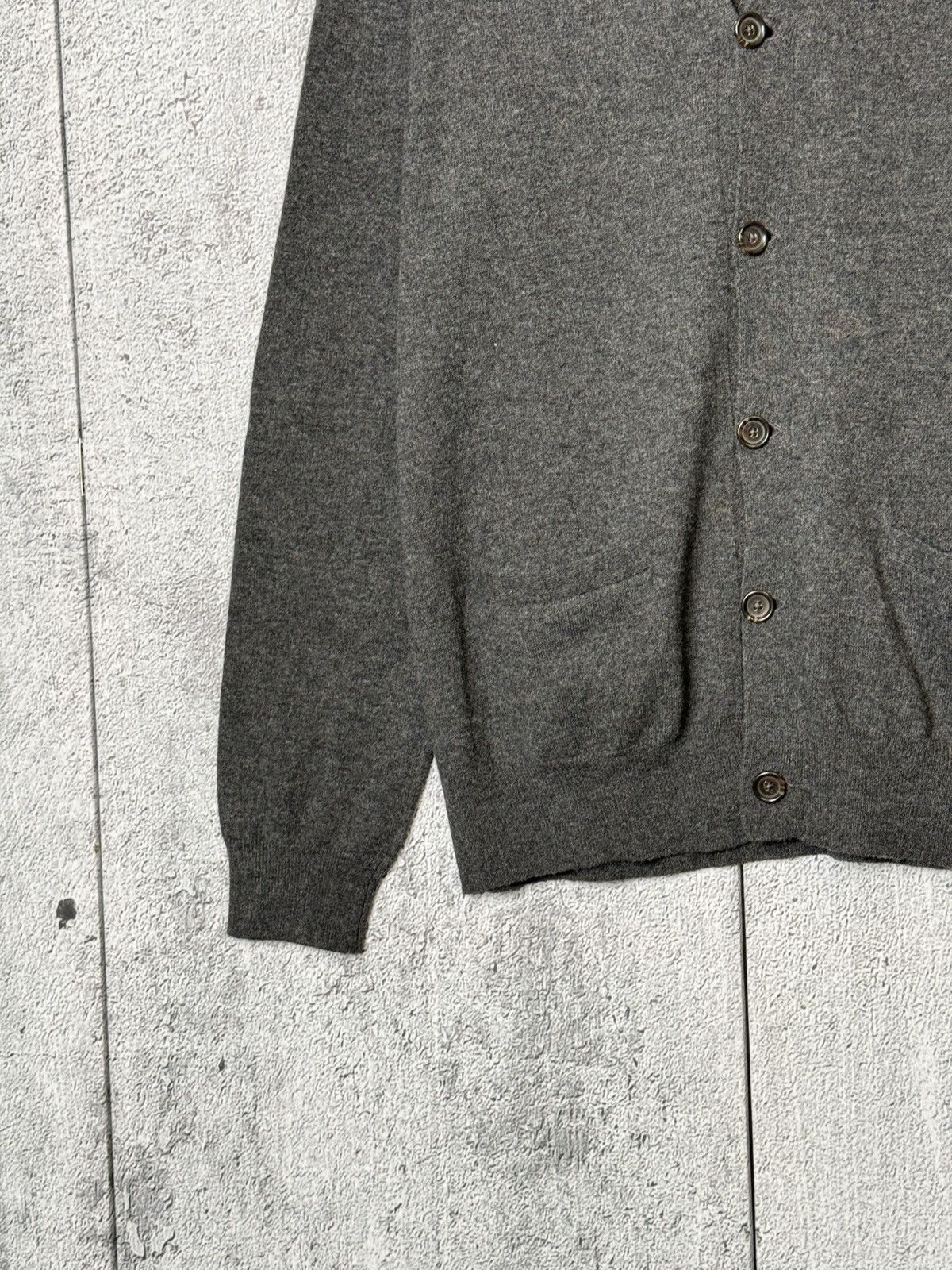 Polo Ralph Lauren Polo Ralph Lauren Cardigan Sweater Merino Wool Elbow Patch Size US L / EU 52-54 / 3 - 9 Thumbnail