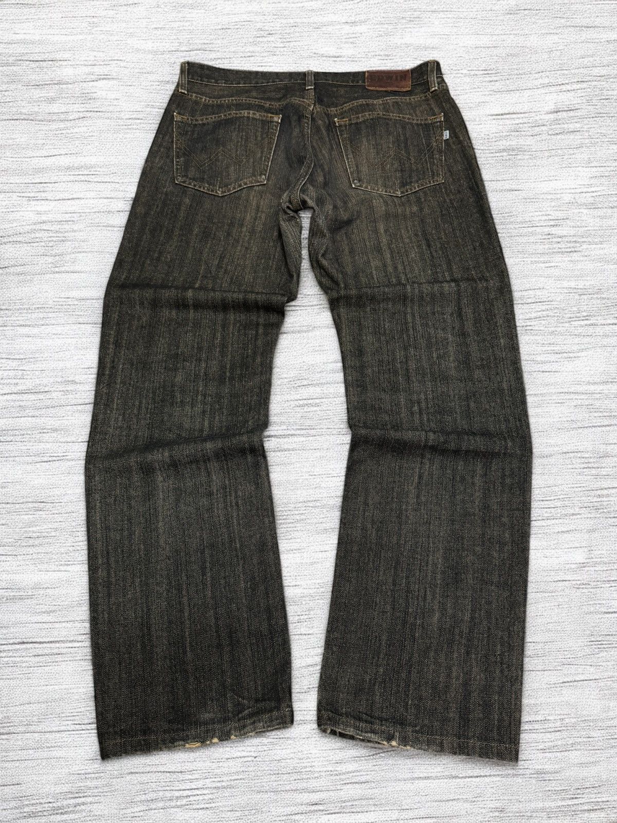 Edwin Japanese Denim Edwin Dark Wash Clean Minimalist Jeans Size US 34 / EU 50 - 2 Thumbnail