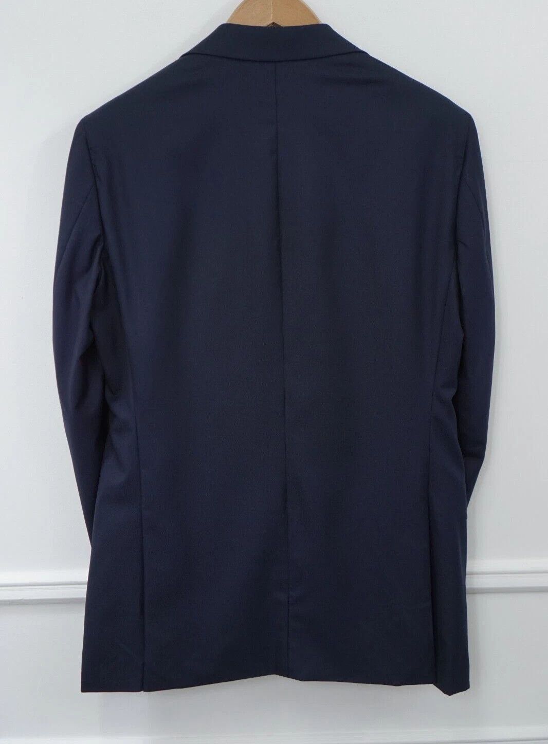 Suitsupply Men Suitsupply Blazer Lazio Merino Navy Holland Sherry US38L Size 38L - 2 Thumbnail