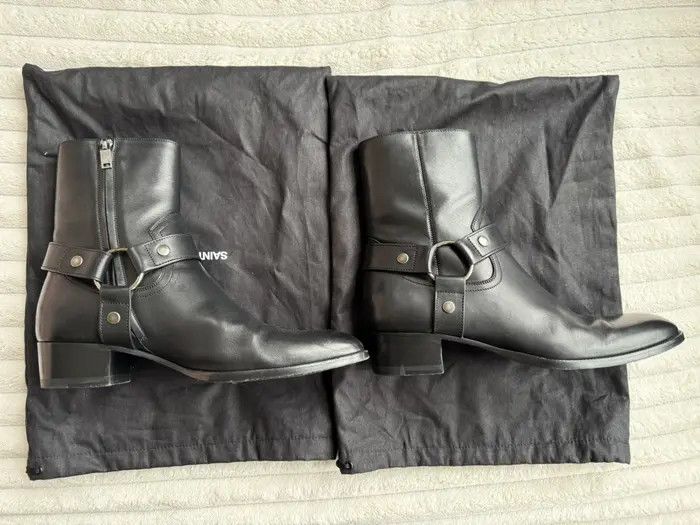 Saint Laurent Paris Saint Laurent Wyatt Harness Boot Size US 8.5 / EU 41-42 - 4 Thumbnail