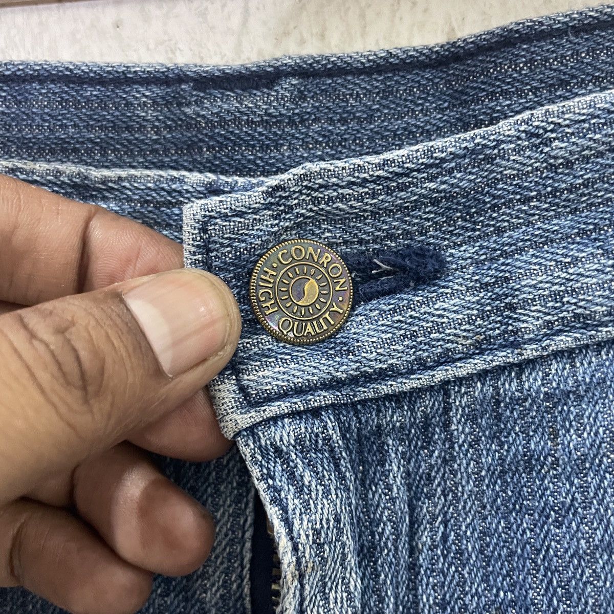 Japanese Brand Vintagw Canron Denim Jeans Size US 31 - 5 Thumbnail